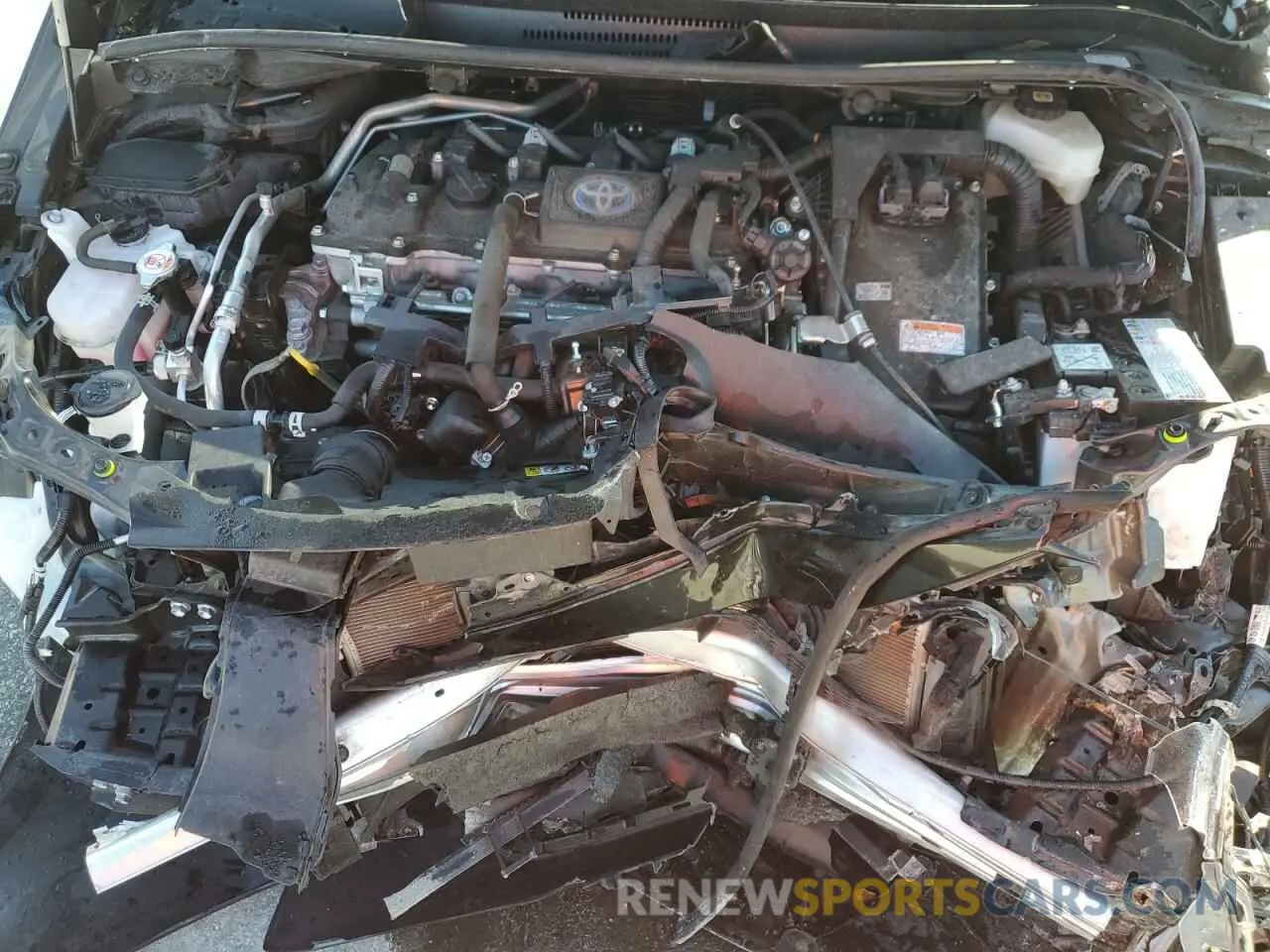 11 fotografías del automóvil dañado JTDEAMDEXNJ044752 TOYOTA COROLLA 2022
