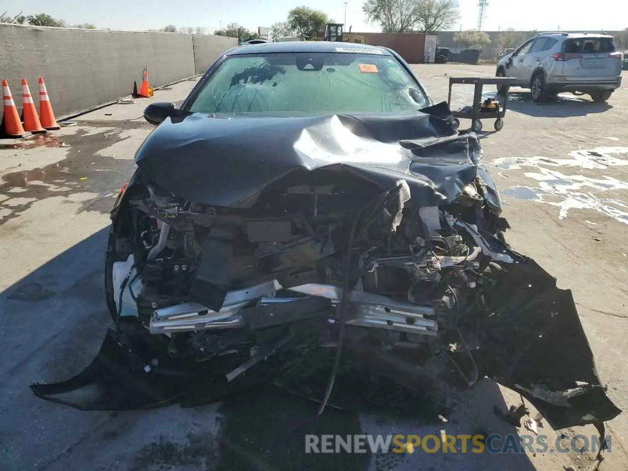 5 fotografías del automóvil dañado JTDEAMDEXNJ044752 TOYOTA COROLLA 2022