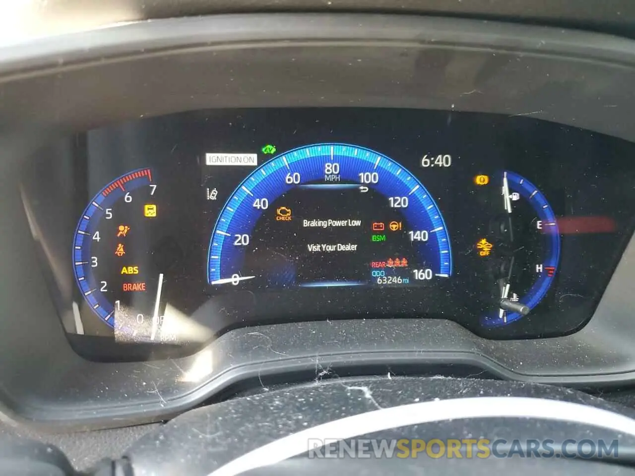 9 fotografías del automóvil dañado JTDEAMDEXNJ044752 TOYOTA COROLLA 2022