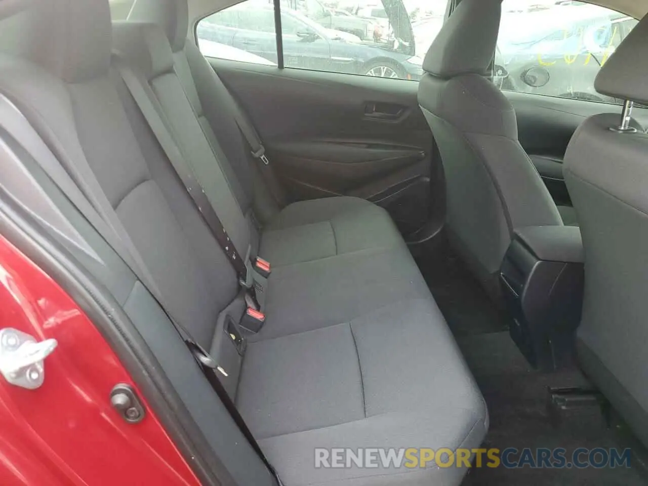 6 fotografías del automóvil dañado JTDEAMDEXNJ045285 TOYOTA COROLLA 2022