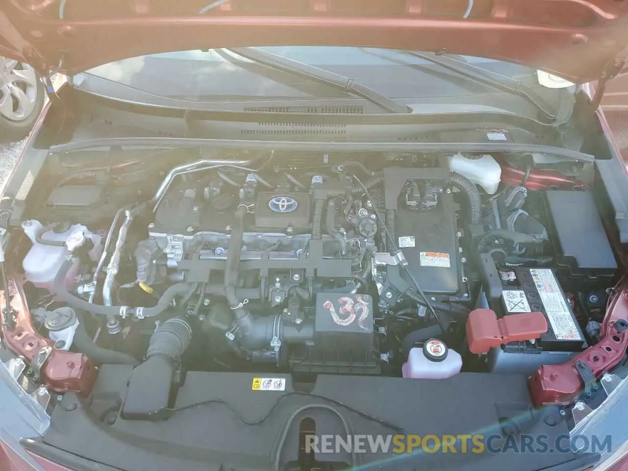 7 fotografías del automóvil dañado JTDEAMDEXNJ045285 TOYOTA COROLLA 2022