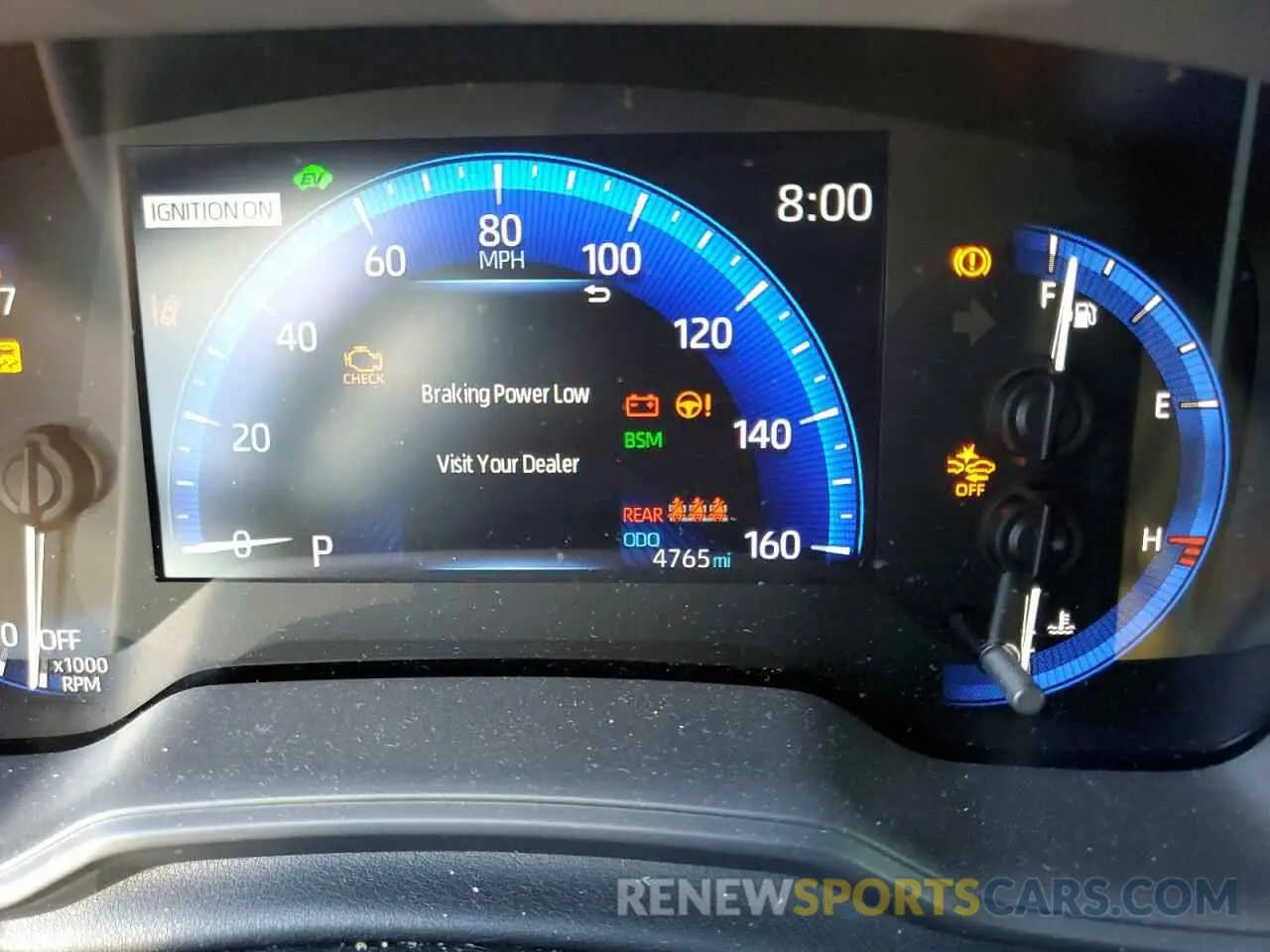 8 fotografías del automóvil dañado JTDEAMDEXNJ045285 TOYOTA COROLLA 2022