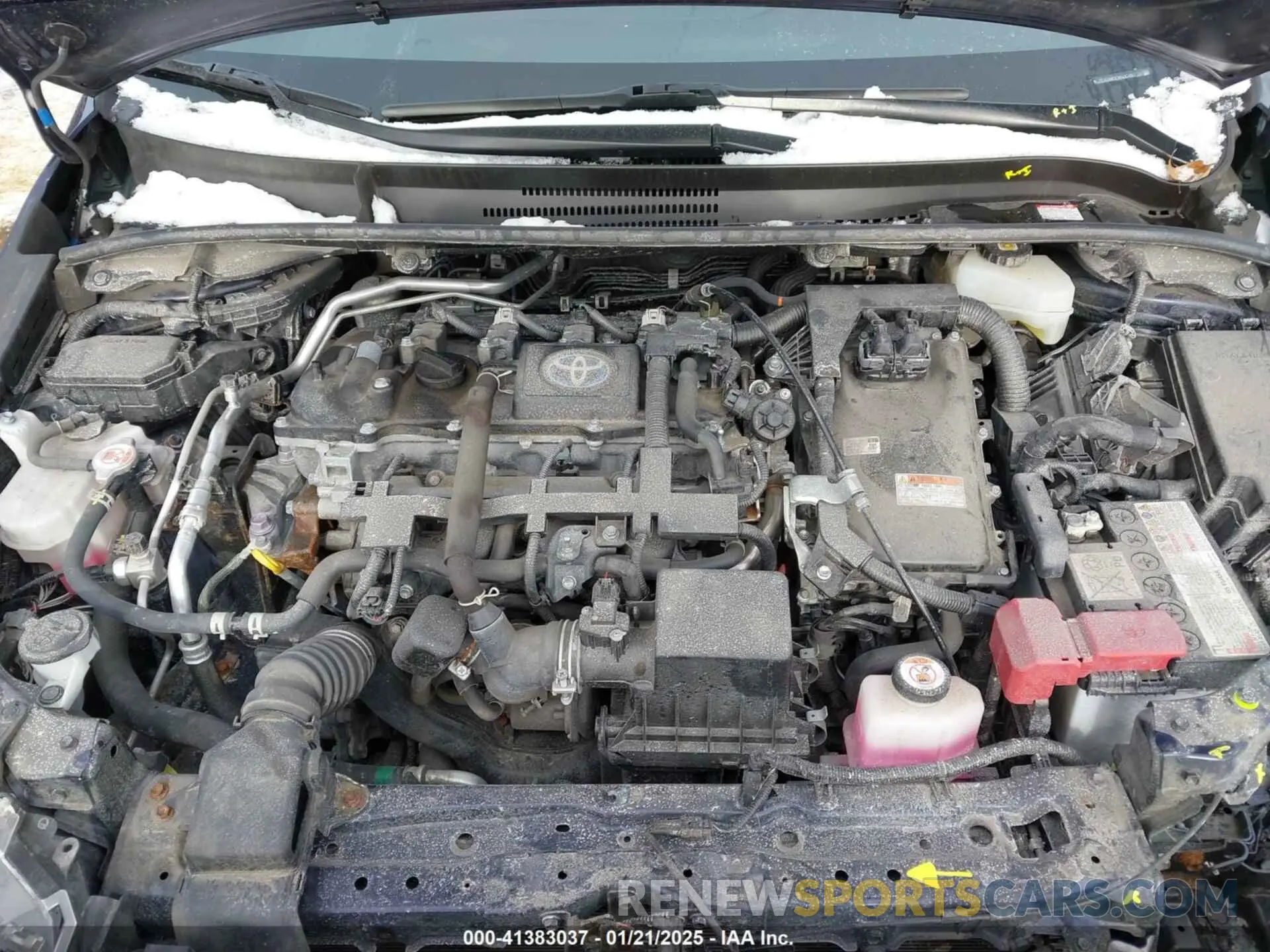 10 fotografías del automóvil dañado JTDEAMDEXNJ048722 TOYOTA COROLLA 2022