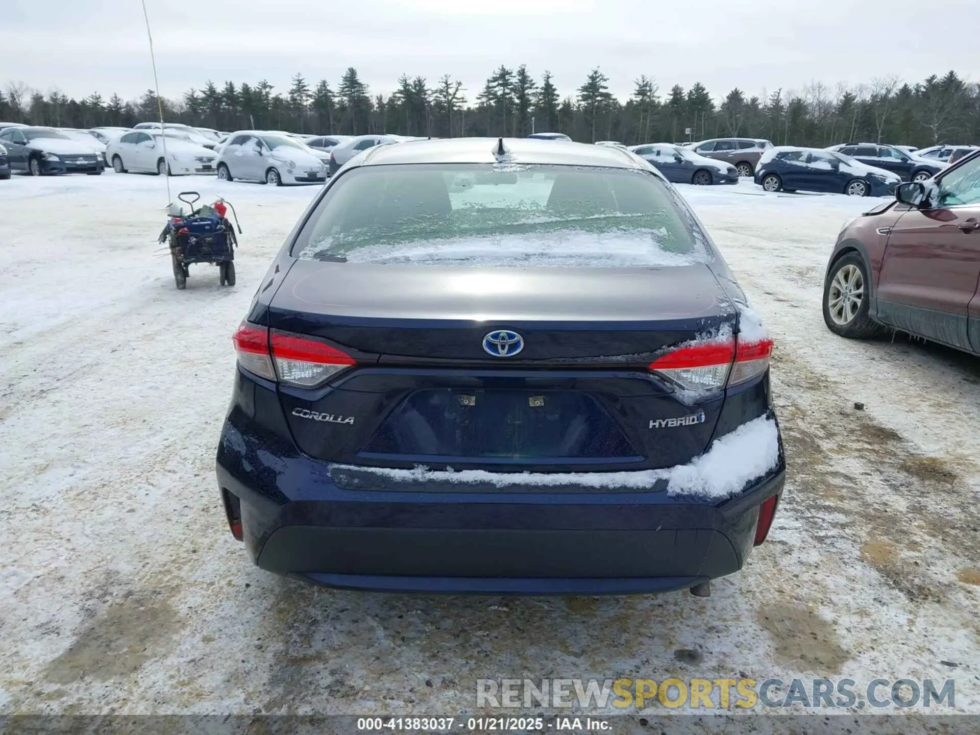 16 fotografías del automóvil dañado JTDEAMDEXNJ048722 TOYOTA COROLLA 2022