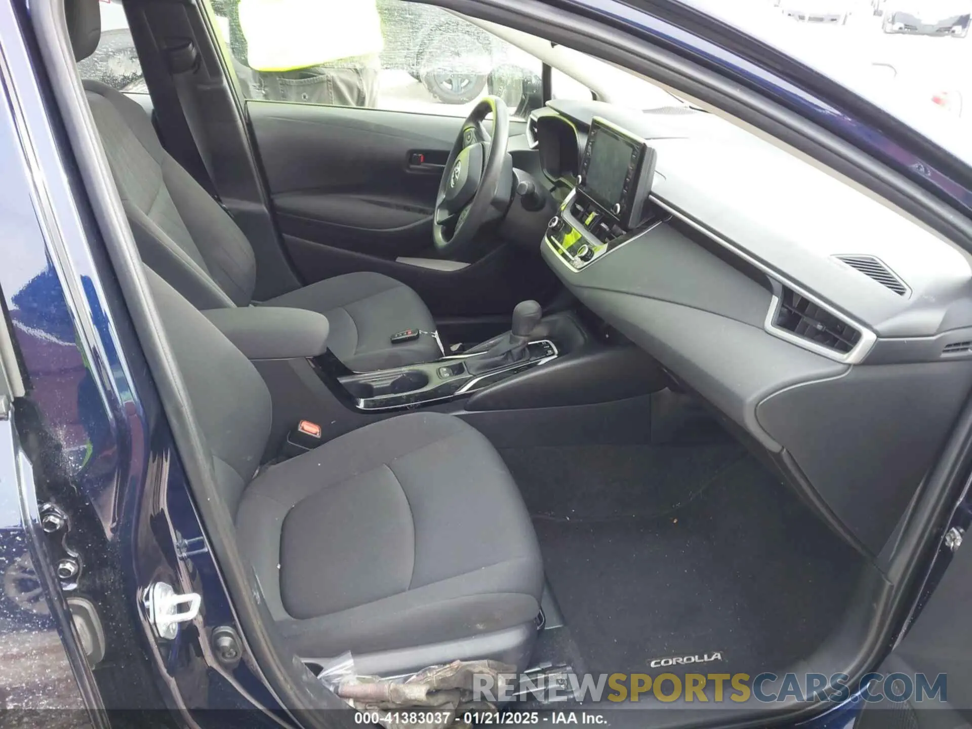 5 fotografías del automóvil dañado JTDEAMDEXNJ048722 TOYOTA COROLLA 2022