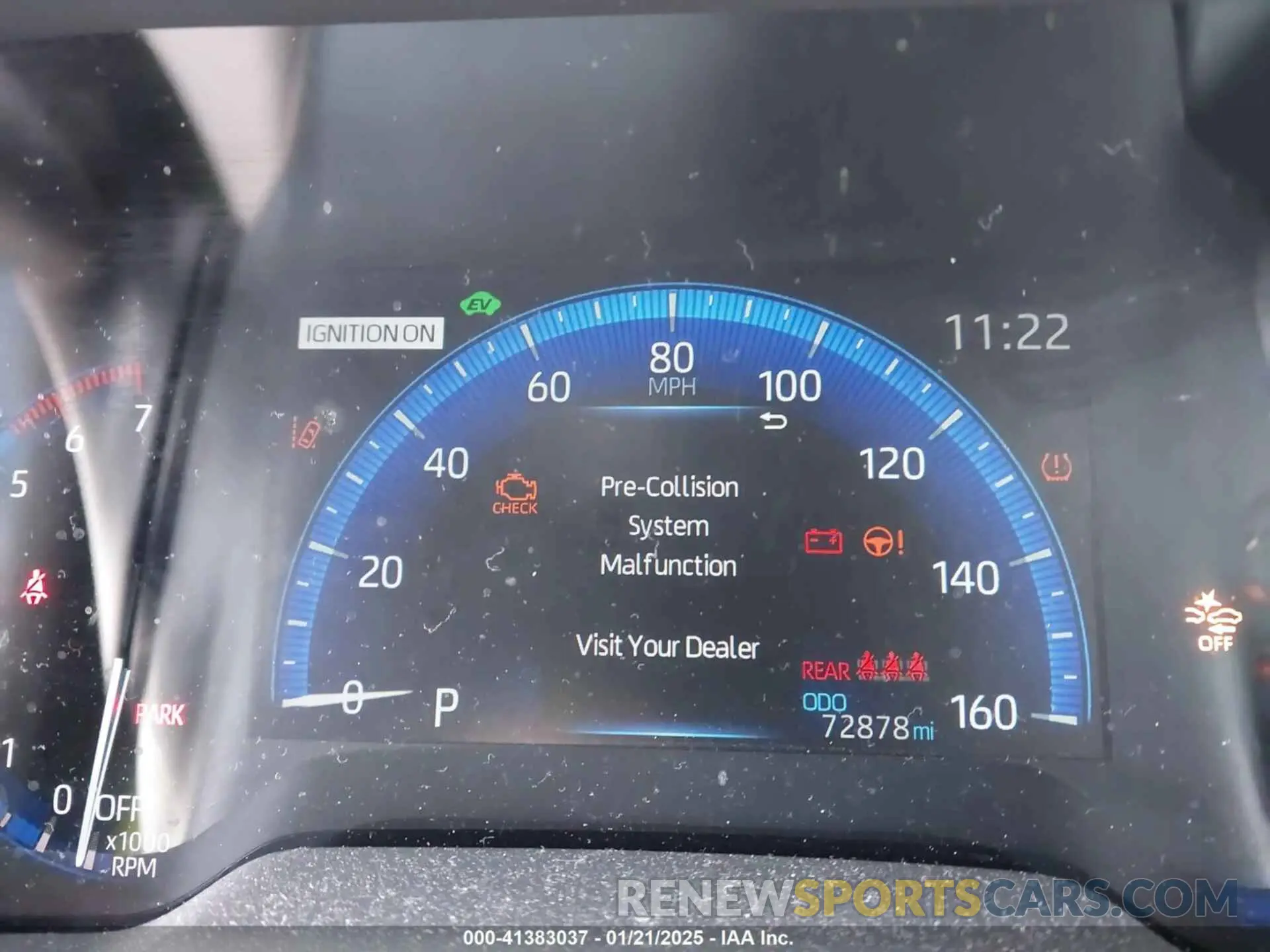 7 fotografías del automóvil dañado JTDEAMDEXNJ048722 TOYOTA COROLLA 2022