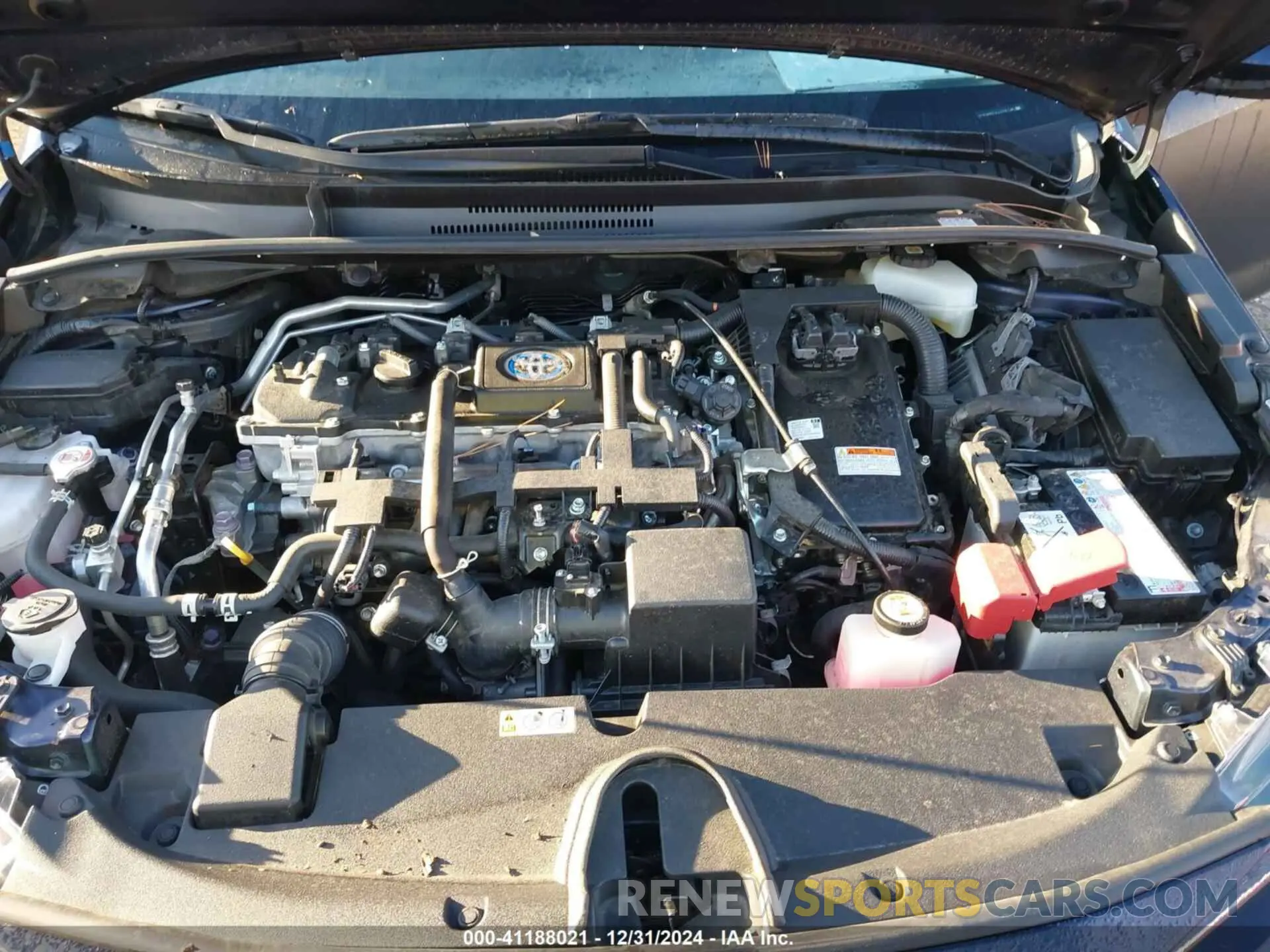 10 fotografías del automóvil dañado JTDEAMDEXNJ050146 TOYOTA COROLLA 2022