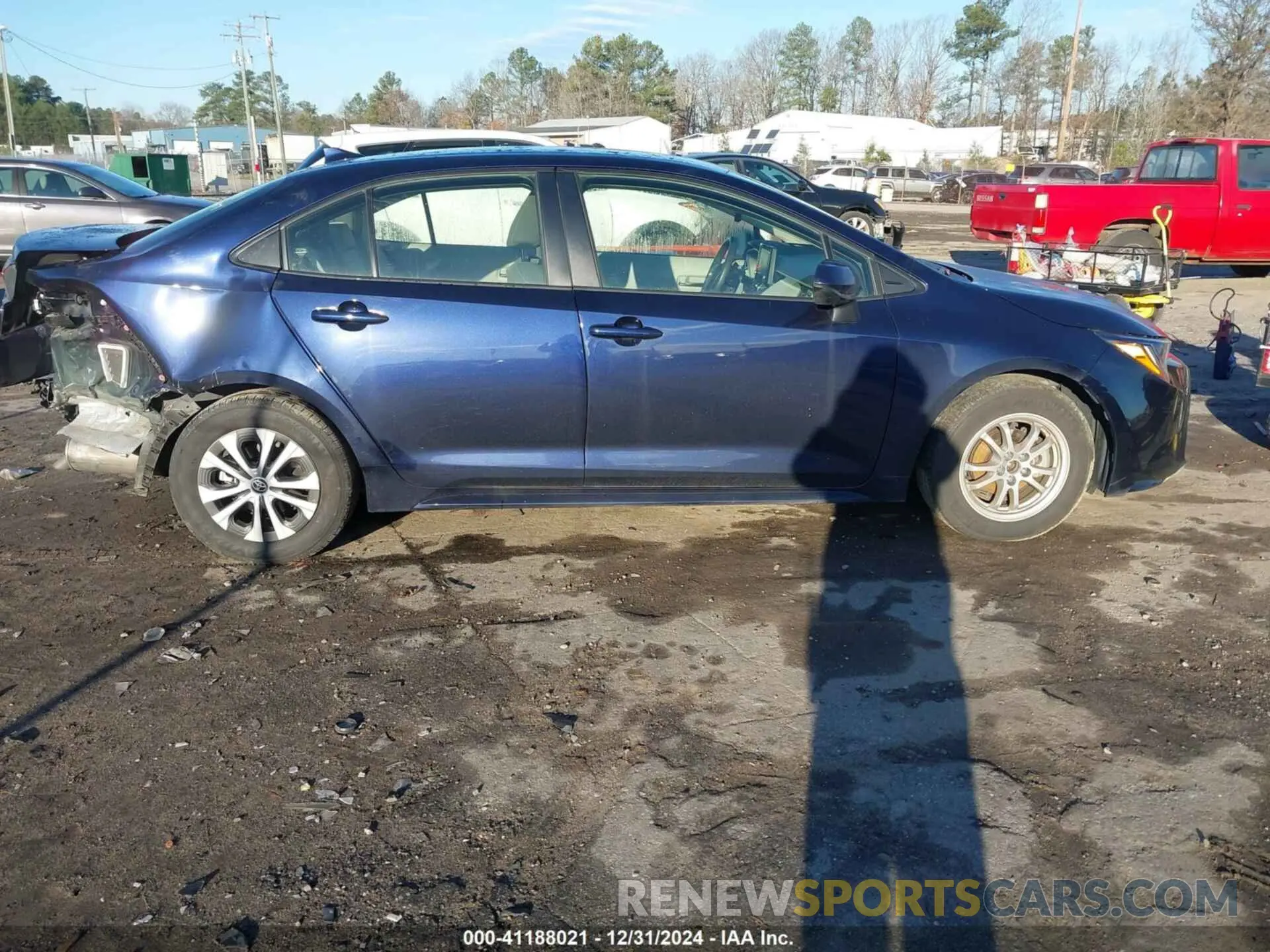 14 fotografías del automóvil dañado JTDEAMDEXNJ050146 TOYOTA COROLLA 2022