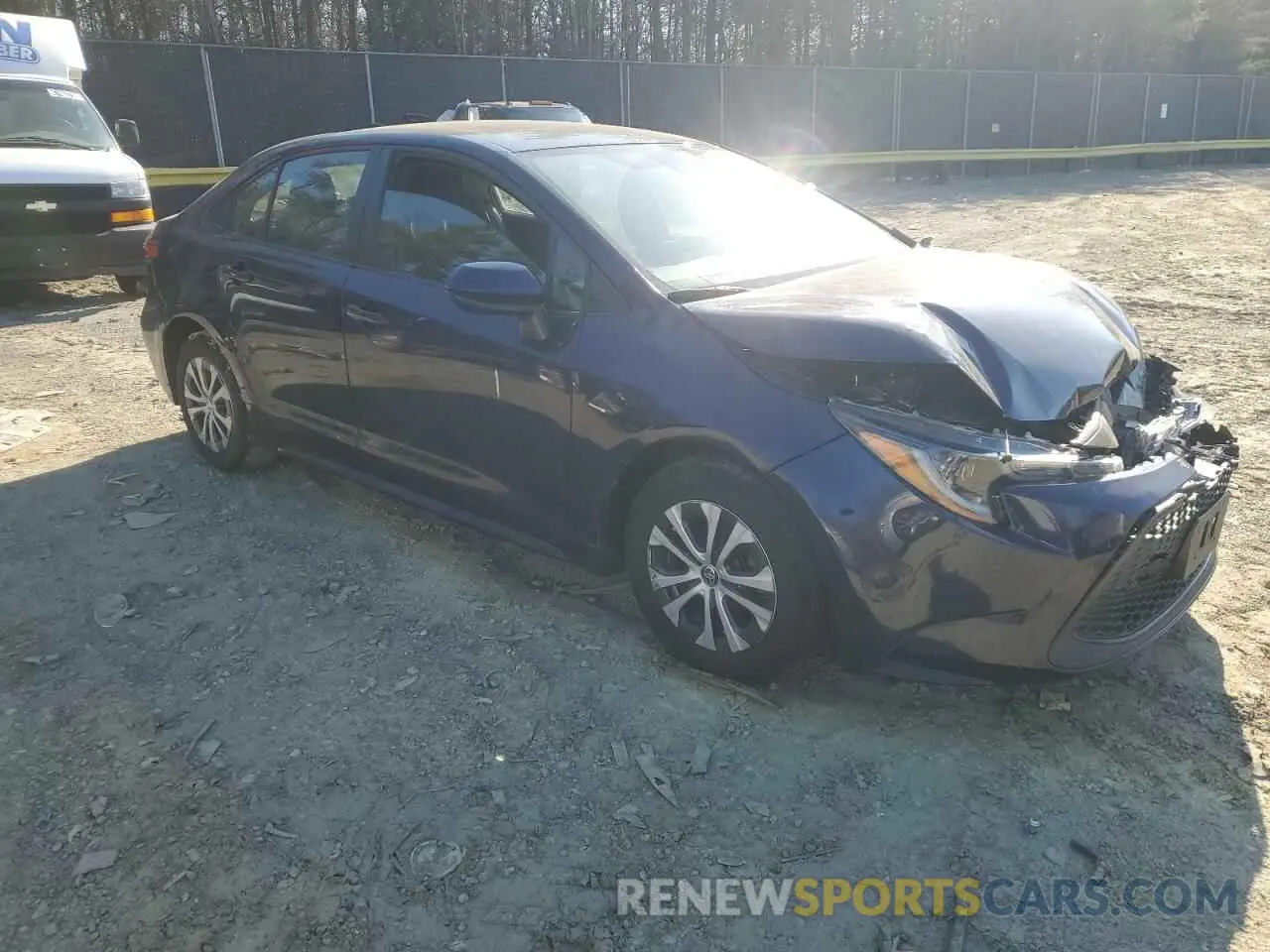 4 fotografías del automóvil dañado JTDEAMDEXNJ050437 TOYOTA COROLLA 2022