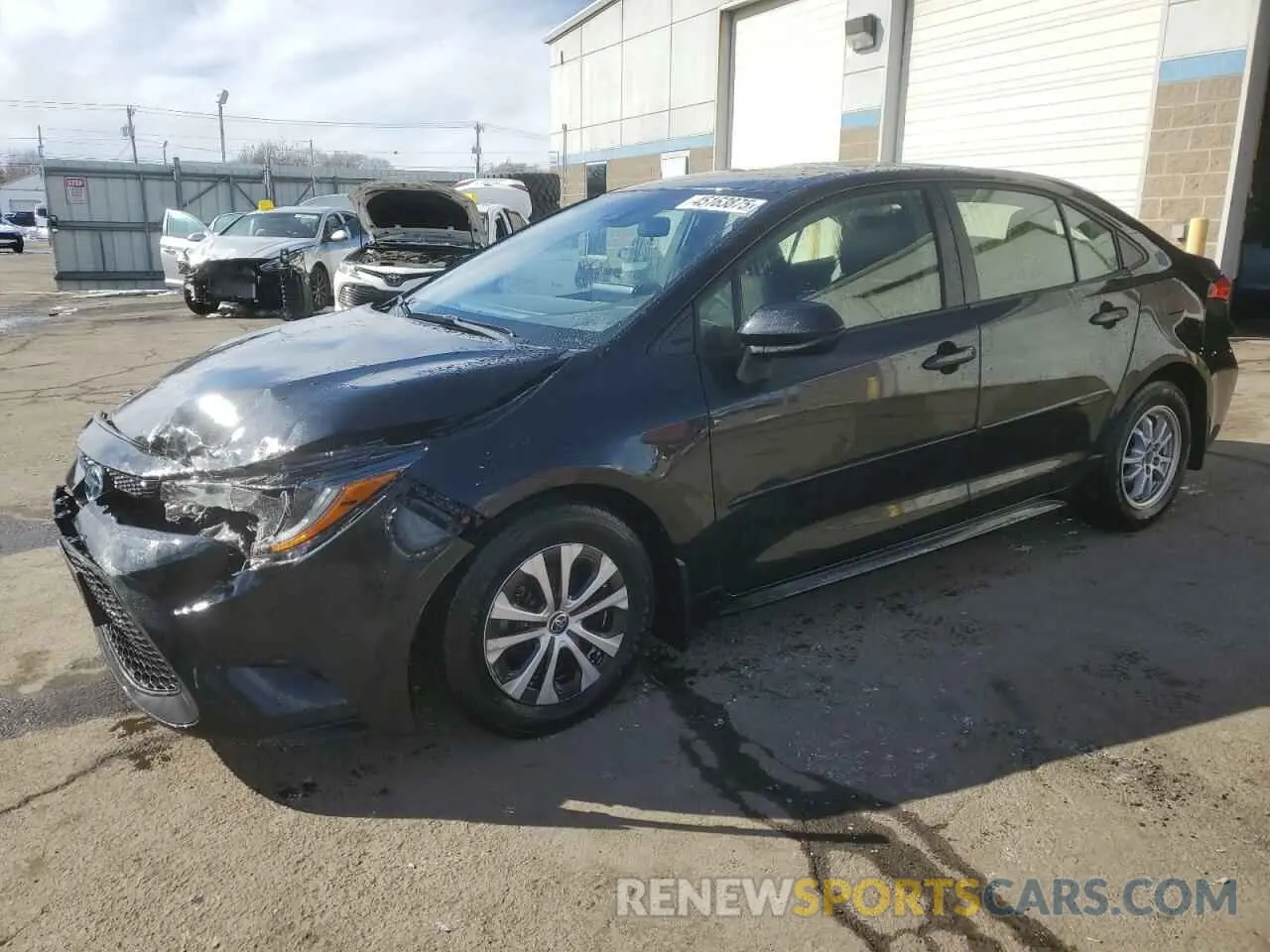 1 fotografías del automóvil dañado JTDEAMDEXNJ054035 TOYOTA COROLLA 2022