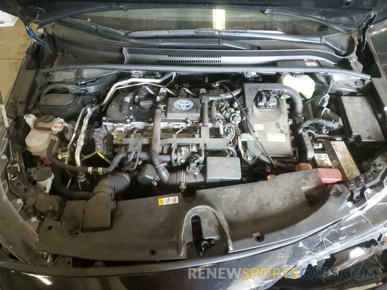 11 fotografías del automóvil dañado JTDEAMDEXNJ054035 TOYOTA COROLLA 2022