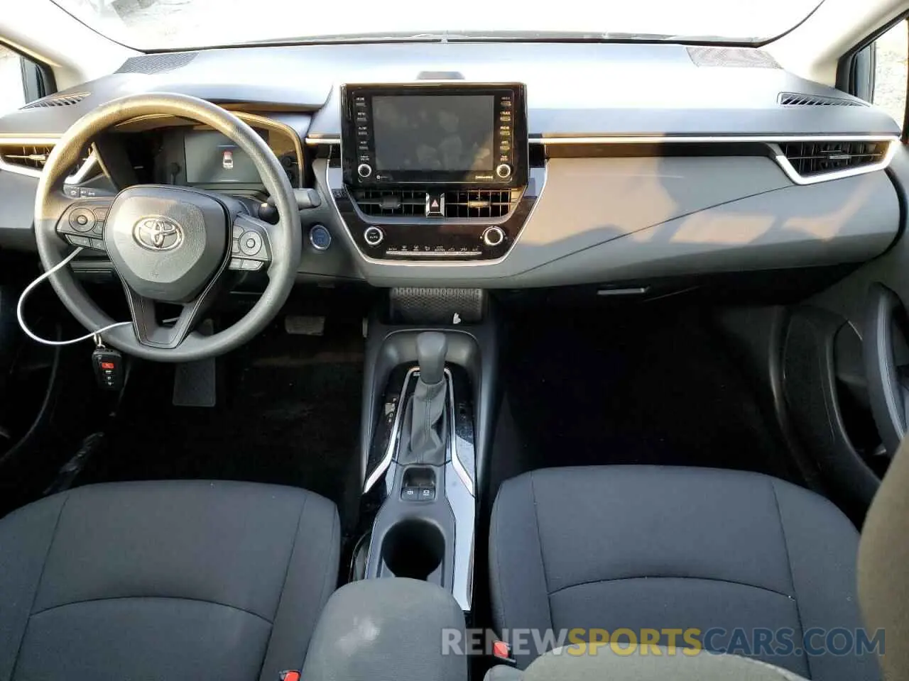 8 fotografías del automóvil dañado JTDEAMDEXNJ055217 TOYOTA COROLLA 2022