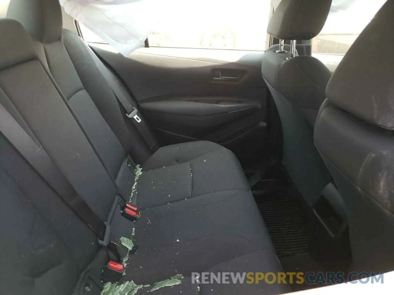 6 fotografías del automóvil dañado JTDEAMDEXNJ055461 TOYOTA COROLLA 2022