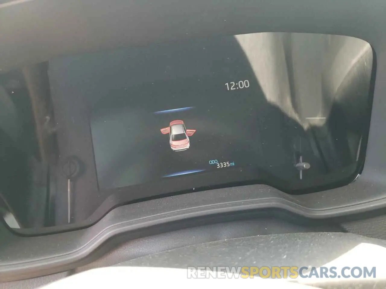 7 fotografías del automóvil dañado JTDEAMDEXNJ055461 TOYOTA COROLLA 2022