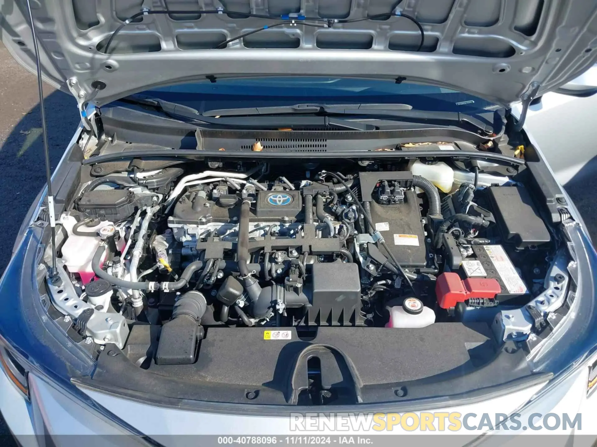 10 fotografías del automóvil dañado JTDEAMDEXNJ056531 TOYOTA COROLLA 2022