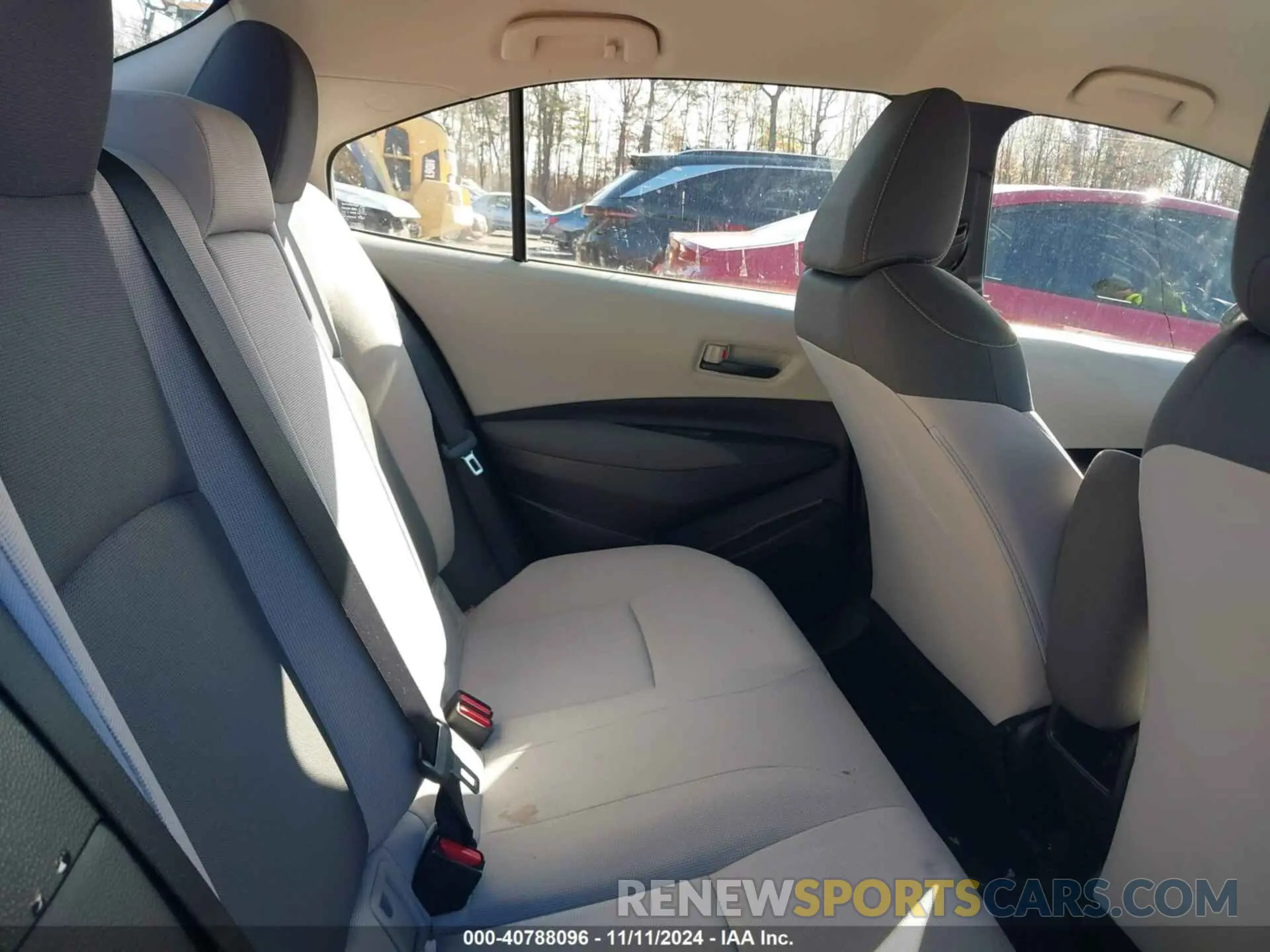 8 fotografías del automóvil dañado JTDEAMDEXNJ056531 TOYOTA COROLLA 2022