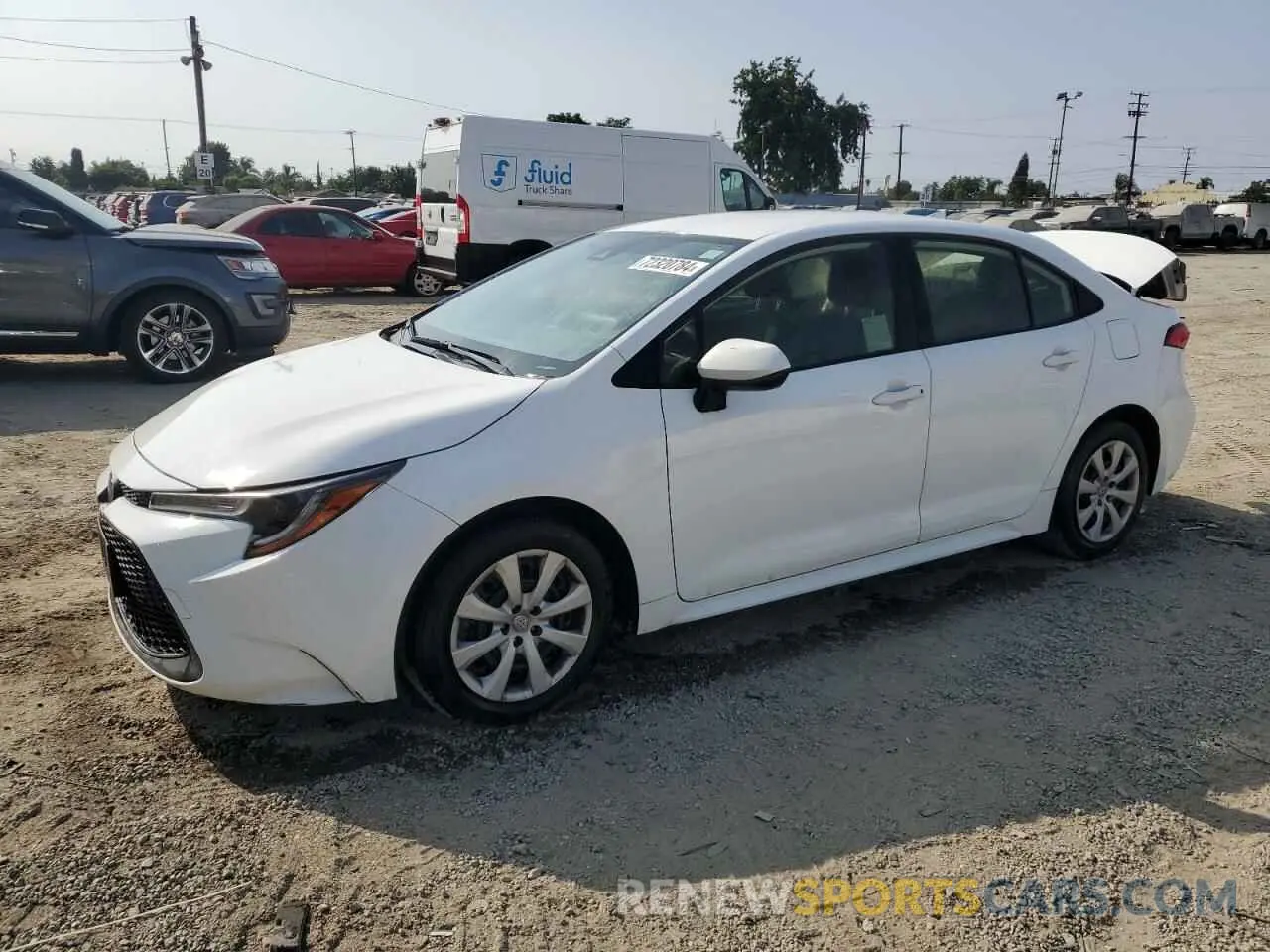 1 fotografías del automóvil dañado JTDEPMAE0N3009435 TOYOTA COROLLA 2022