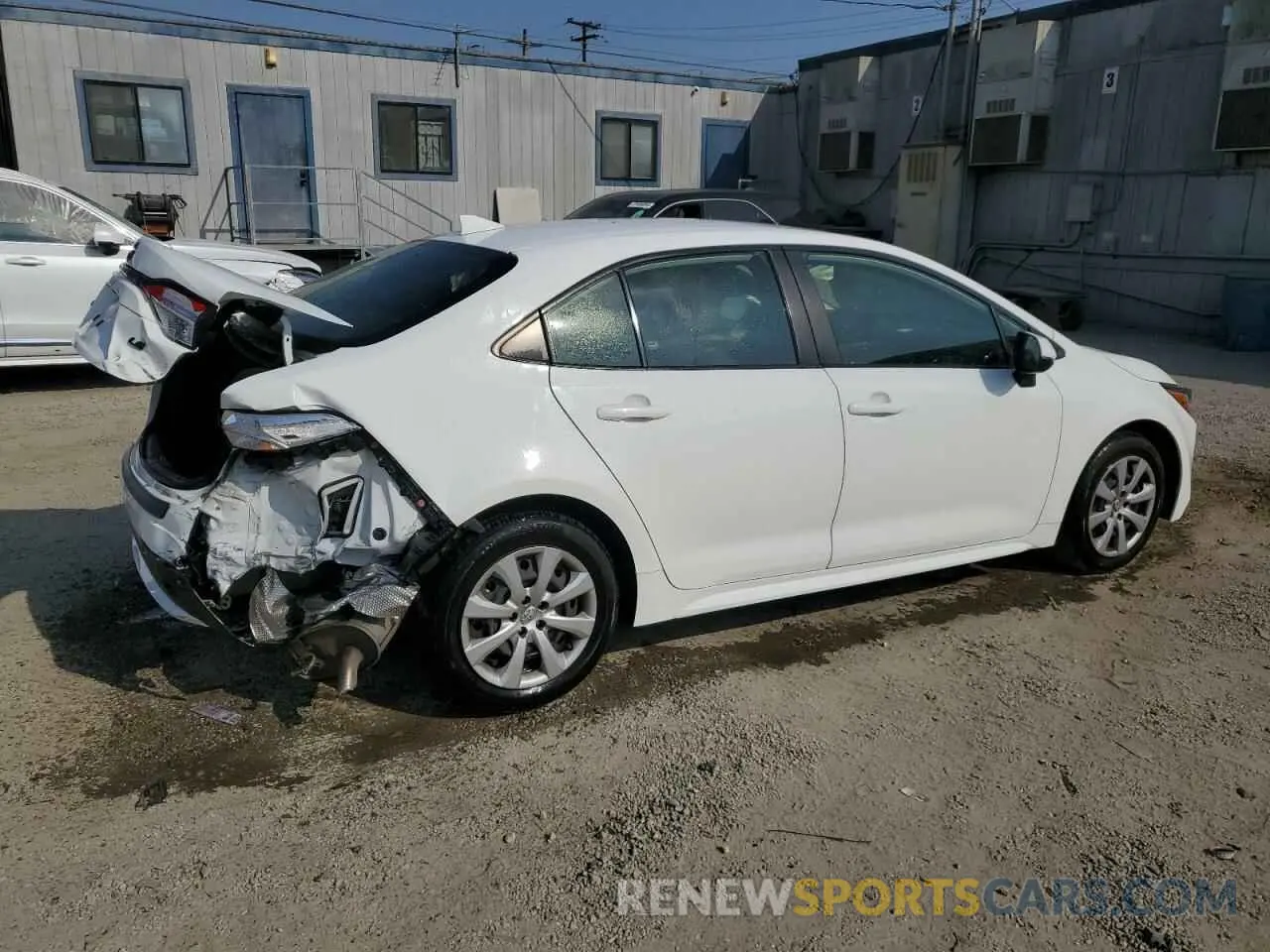 3 fotografías del automóvil dañado JTDEPMAE0N3009435 TOYOTA COROLLA 2022