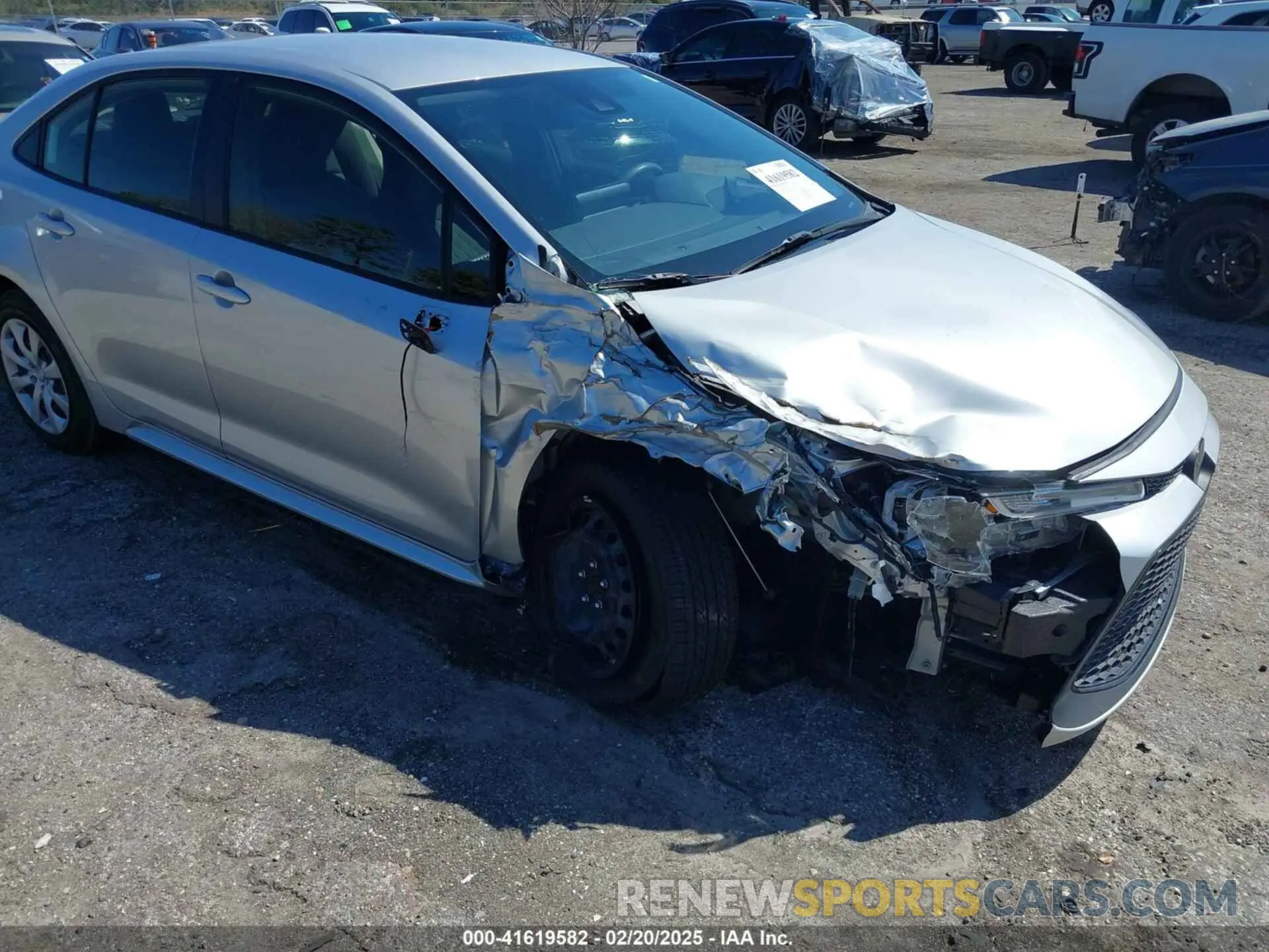 6 fotografías del automóvil dañado JTDEPMAE0N3021049 TOYOTA COROLLA 2022
