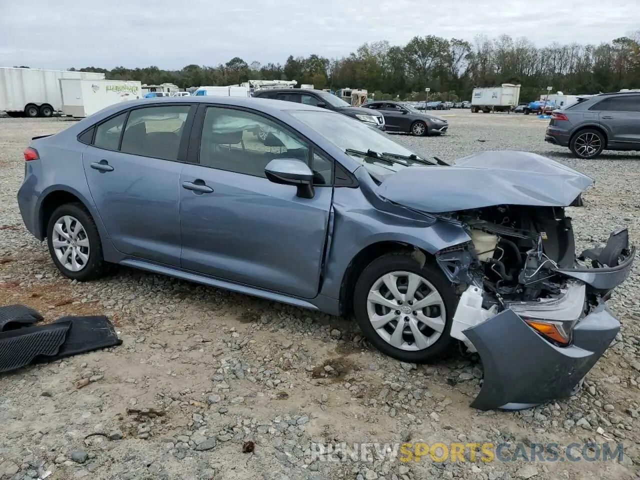 4 fotografías del automóvil dañado JTDEPMAE0NJ190659 TOYOTA COROLLA 2022