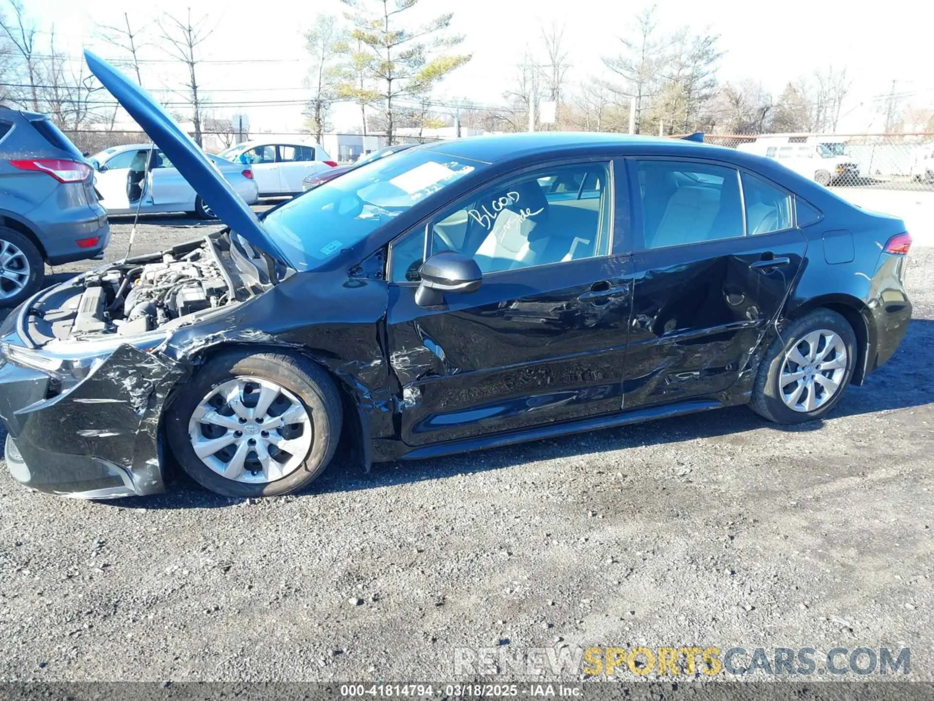 17 fotografías del automóvil dañado JTDEPMAE0NJ191312 TOYOTA COROLLA 2022