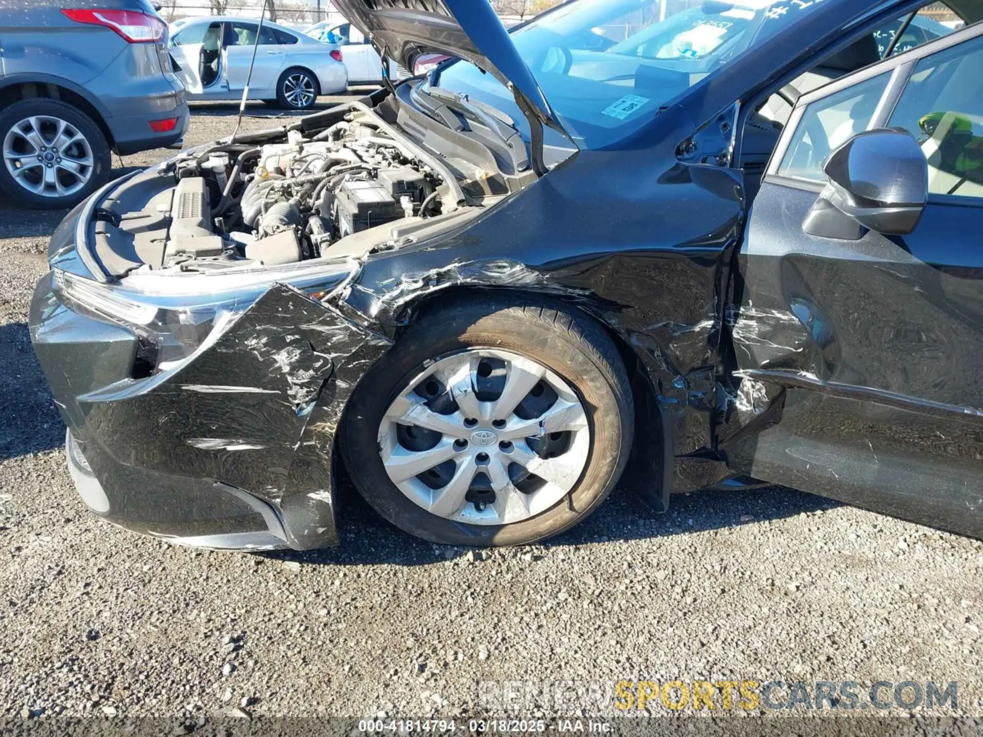 6 fotografías del automóvil dañado JTDEPMAE0NJ191312 TOYOTA COROLLA 2022