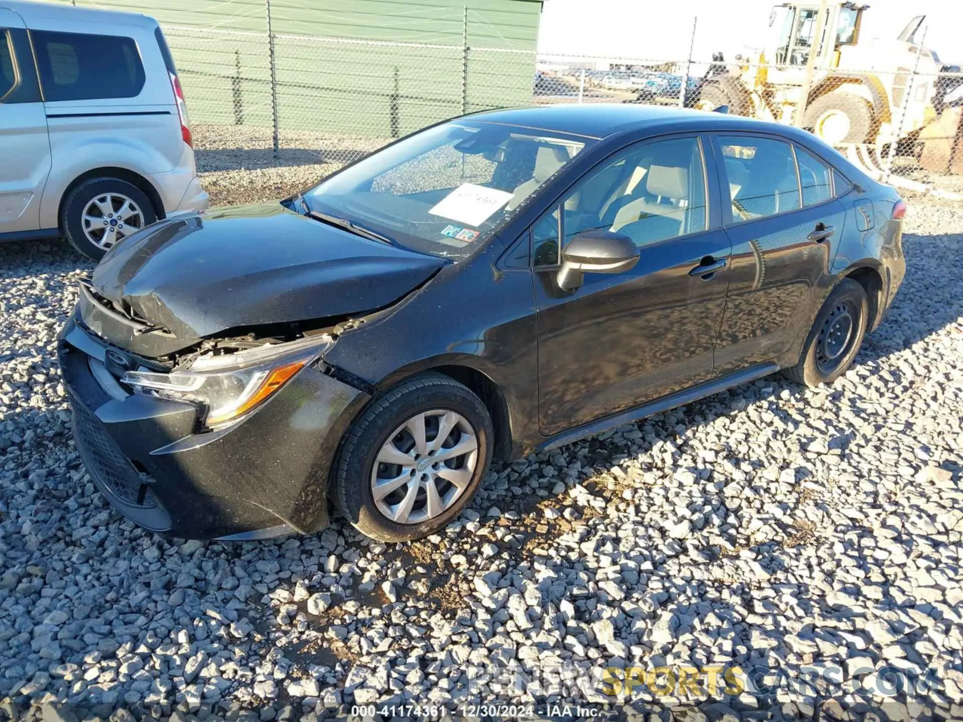 2 fotografías del automóvil dañado JTDEPMAE0NJ196042 TOYOTA COROLLA 2022