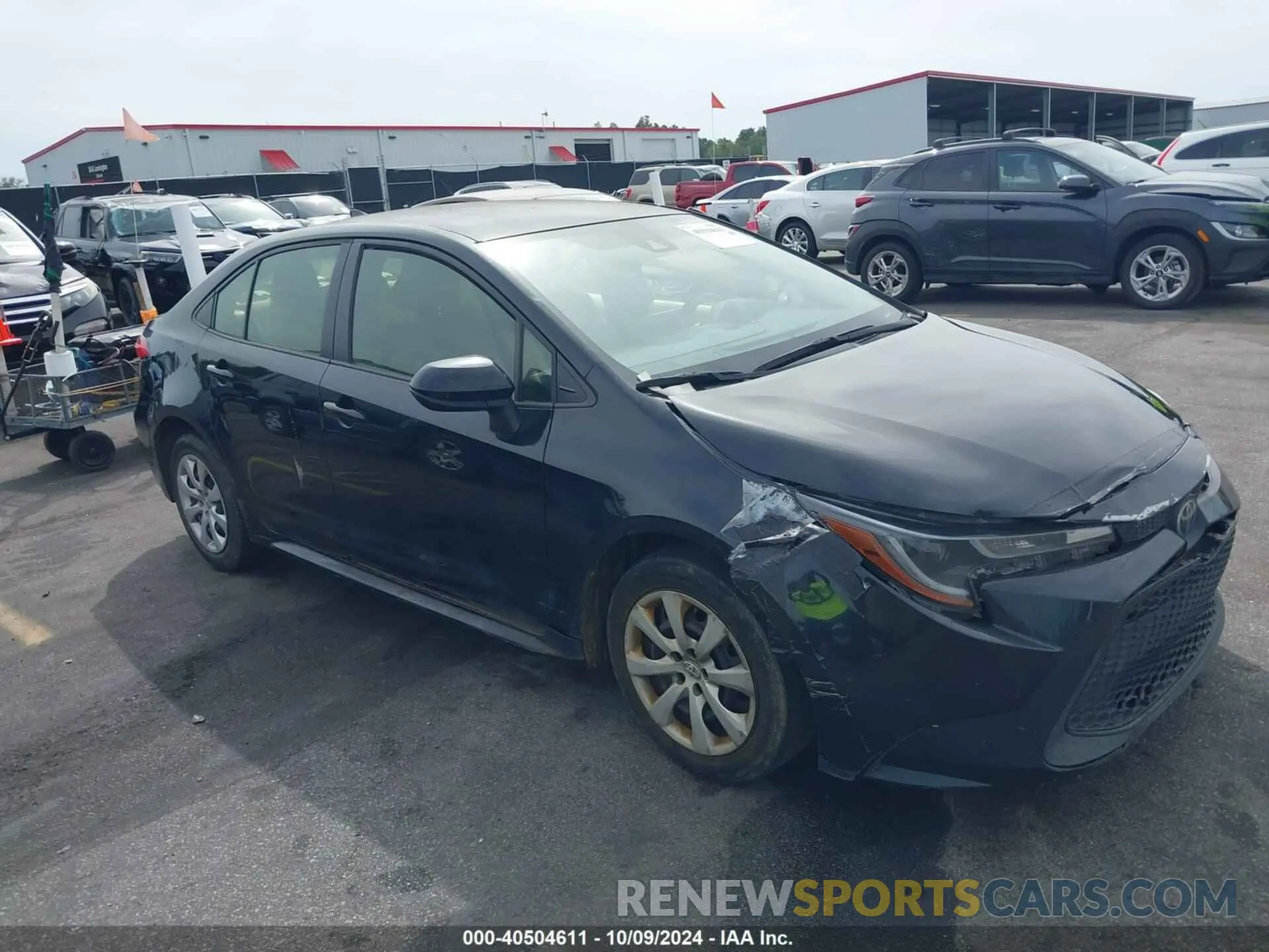 1 fotografías del automóvil dañado JTDEPMAE0NJ196672 TOYOTA COROLLA 2022