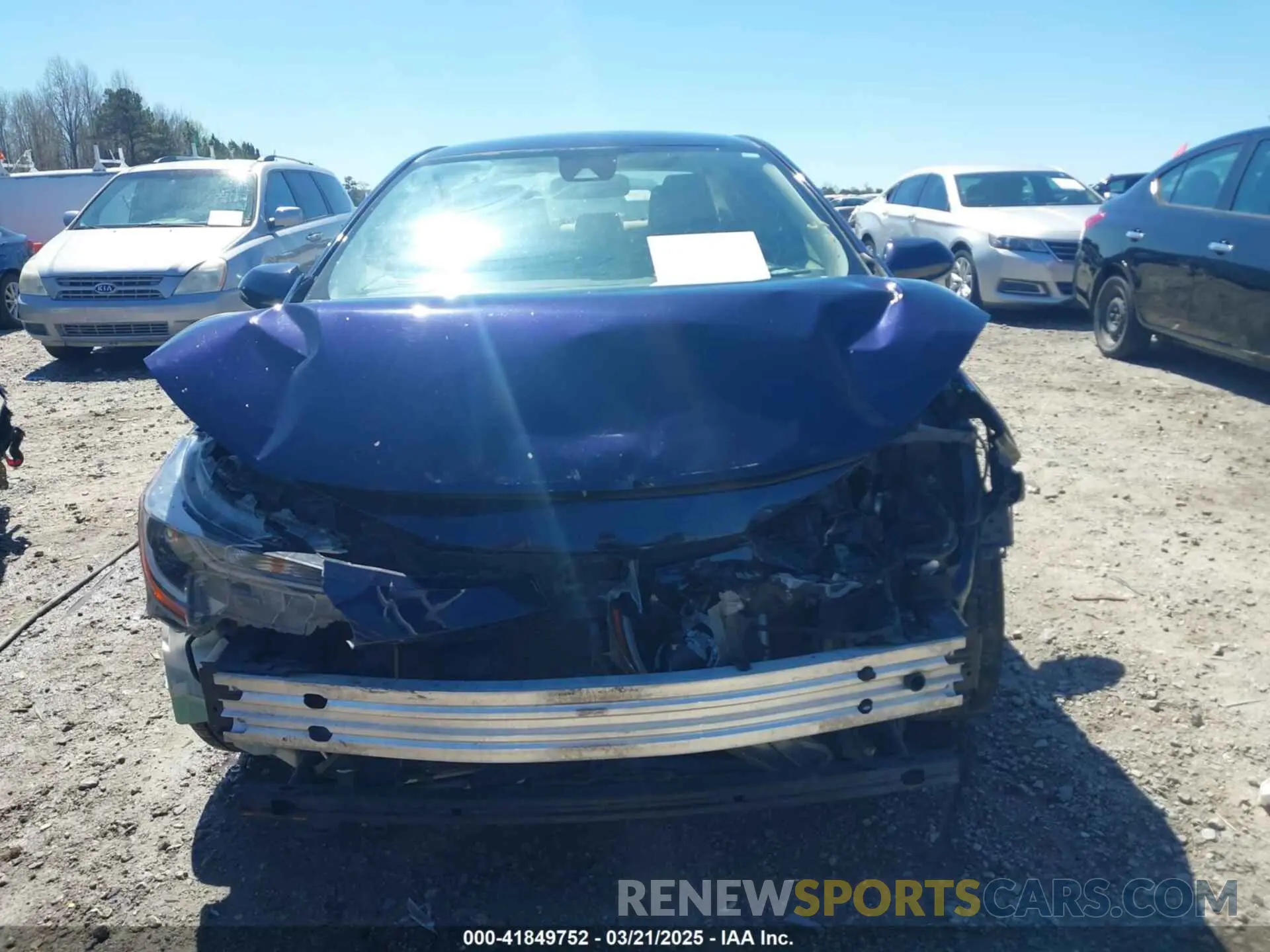 12 fotografías del automóvil dañado JTDEPMAE0NJ198776 TOYOTA COROLLA 2022