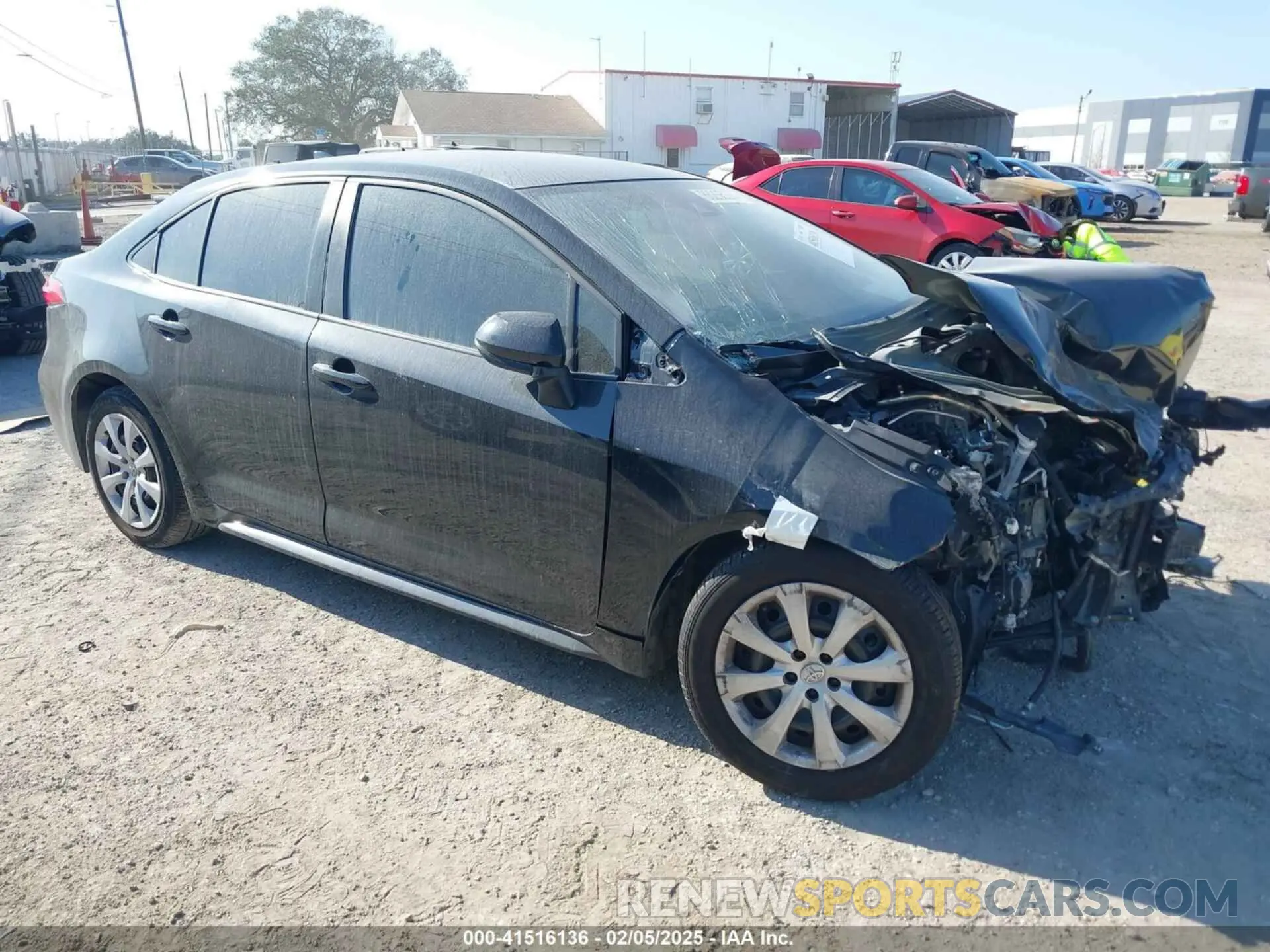 1 fotografías del automóvil dañado JTDEPMAE0NJ210800 TOYOTA COROLLA 2022