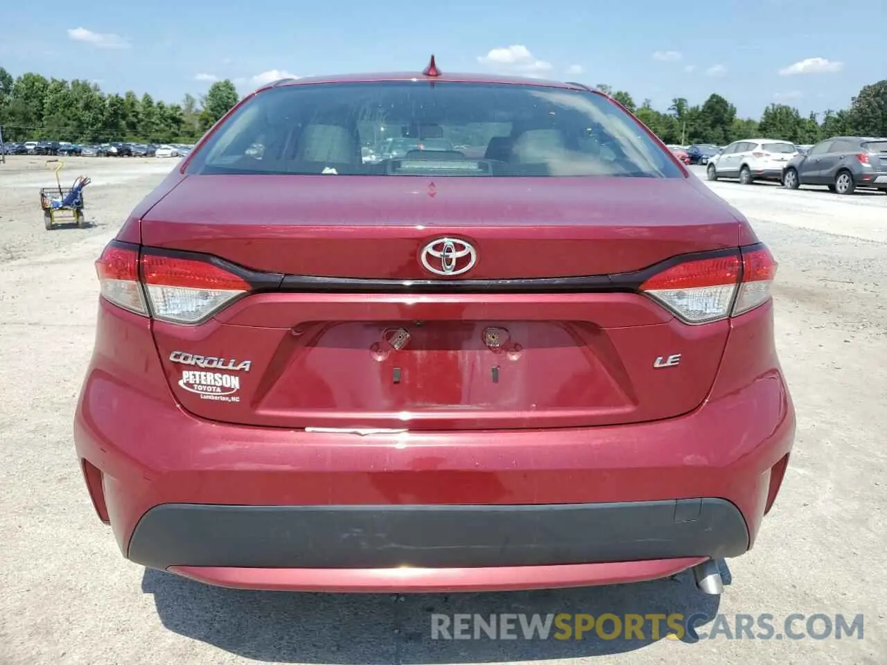 6 fotografías del automóvil dañado JTDEPMAE0NJ211252 TOYOTA COROLLA 2022