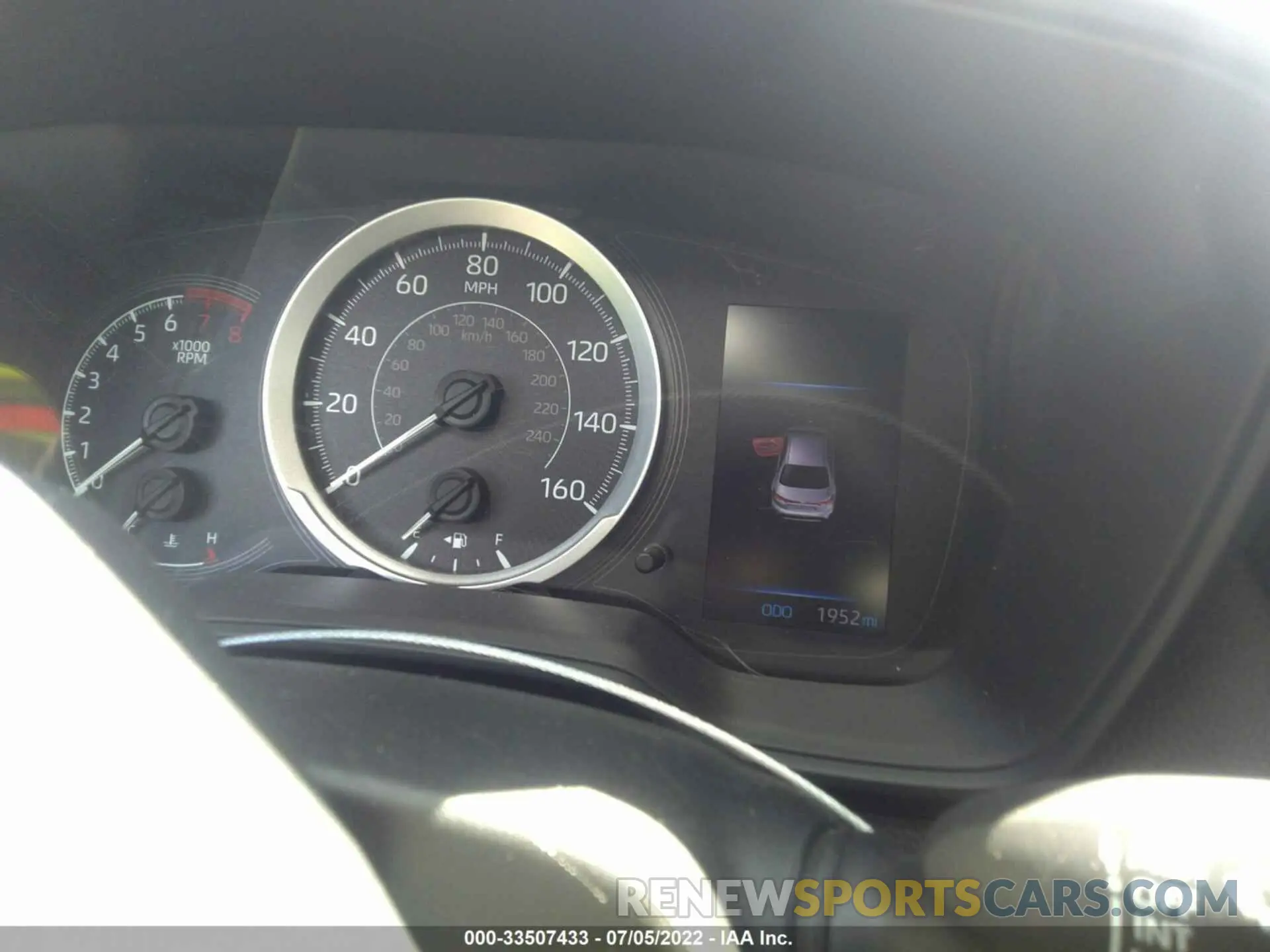 7 fotografías del automóvil dañado JTDEPMAE0NJ223417 TOYOTA COROLLA 2022