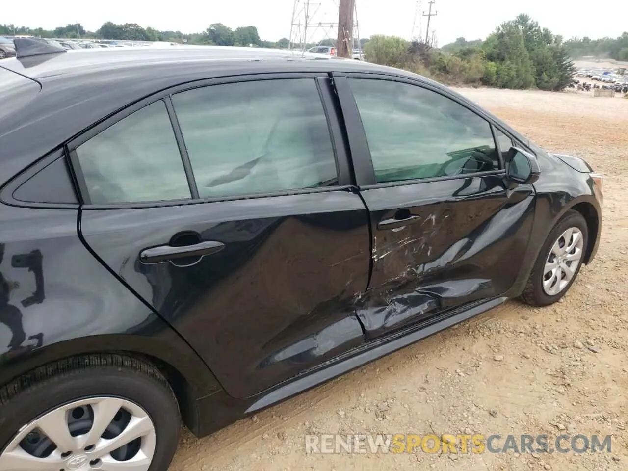 9 fotografías del automóvil dañado JTDEPMAE0NJ225653 TOYOTA COROLLA 2022