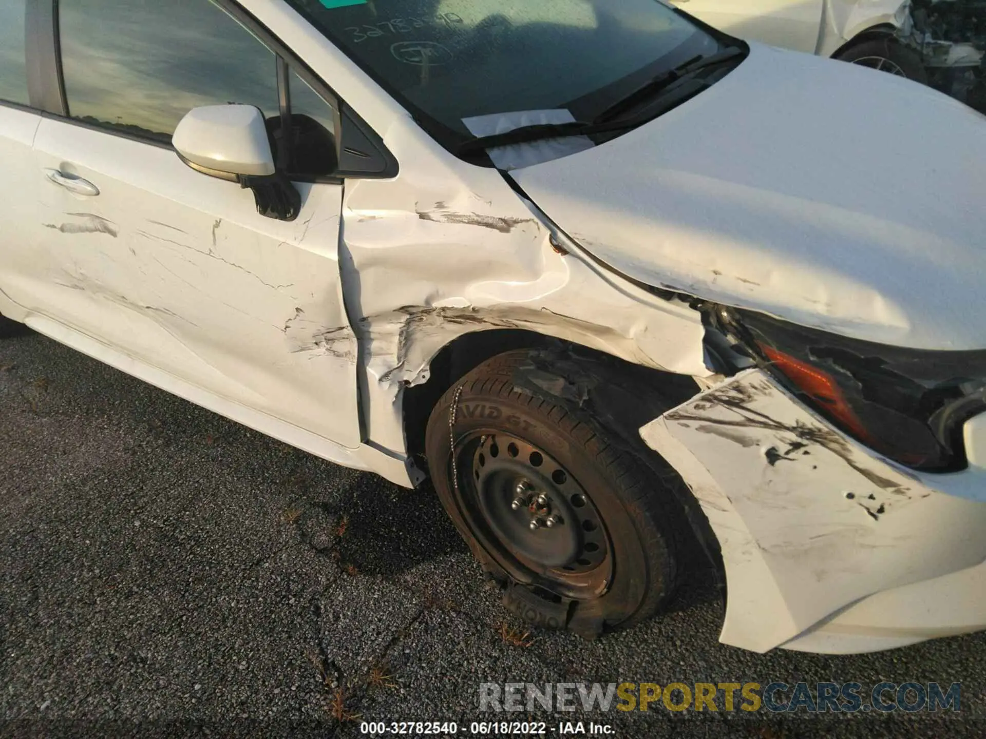 6 fotografías del automóvil dañado JTDEPMAE1N3001571 TOYOTA COROLLA 2022