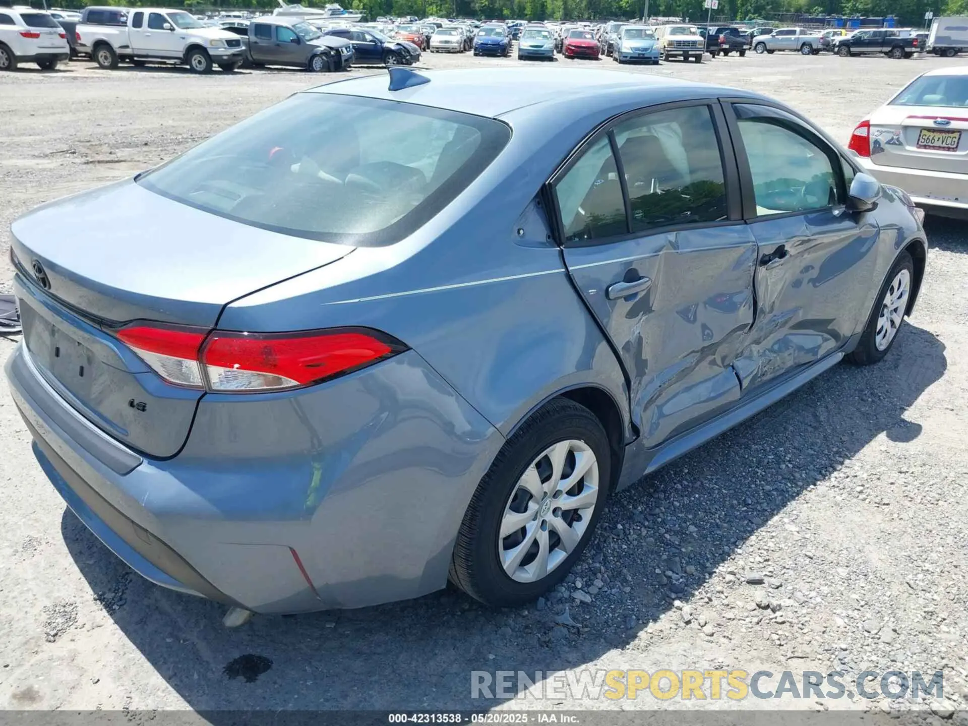 4 fotografías del automóvil dañado JTDEPMAE1N3001859 TOYOTA COROLLA 2022
