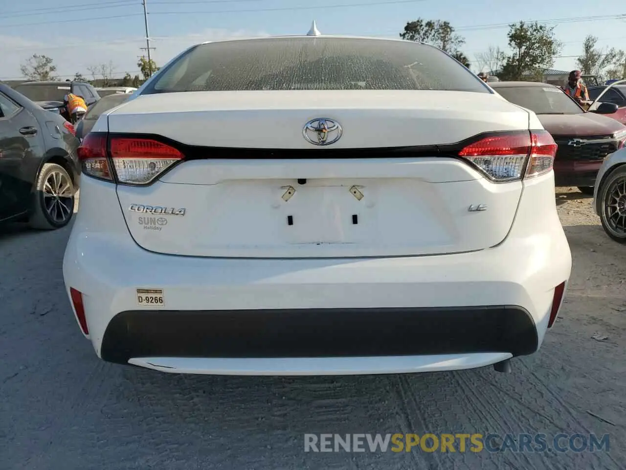 2 fotografías del automóvil dañado JTDEPMAE1N3008018 TOYOTA COROLLA 2022