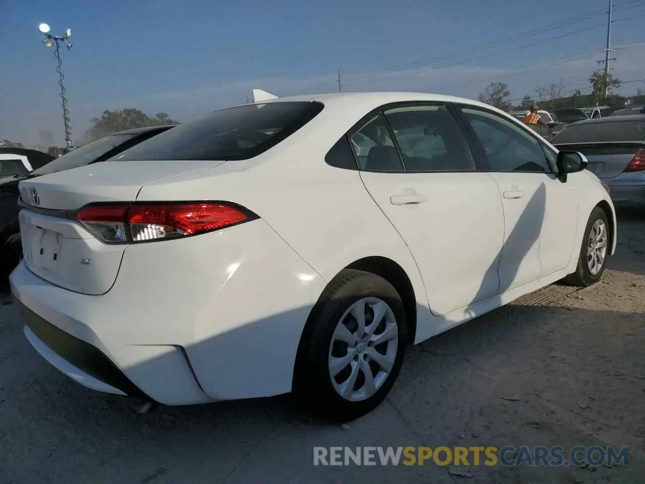 3 fotografías del automóvil dañado JTDEPMAE1N3008018 TOYOTA COROLLA 2022