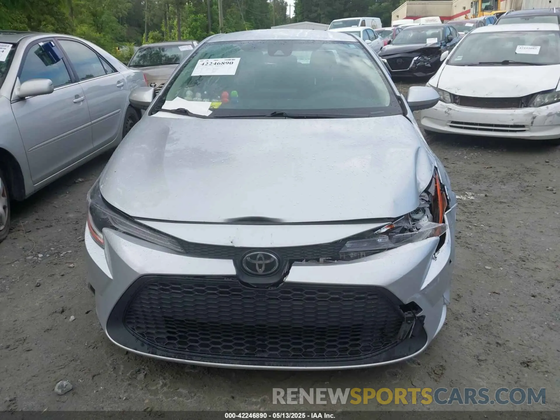 11 fotografías del automóvil dañado JTDEPMAE1N3014921 TOYOTA COROLLA 2022