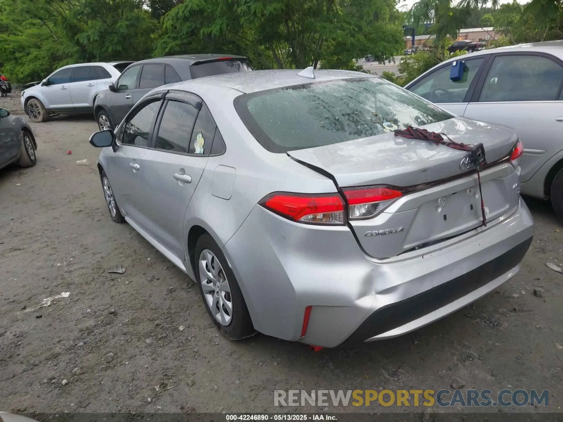 3 fotografías del automóvil dañado JTDEPMAE1N3014921 TOYOTA COROLLA 2022