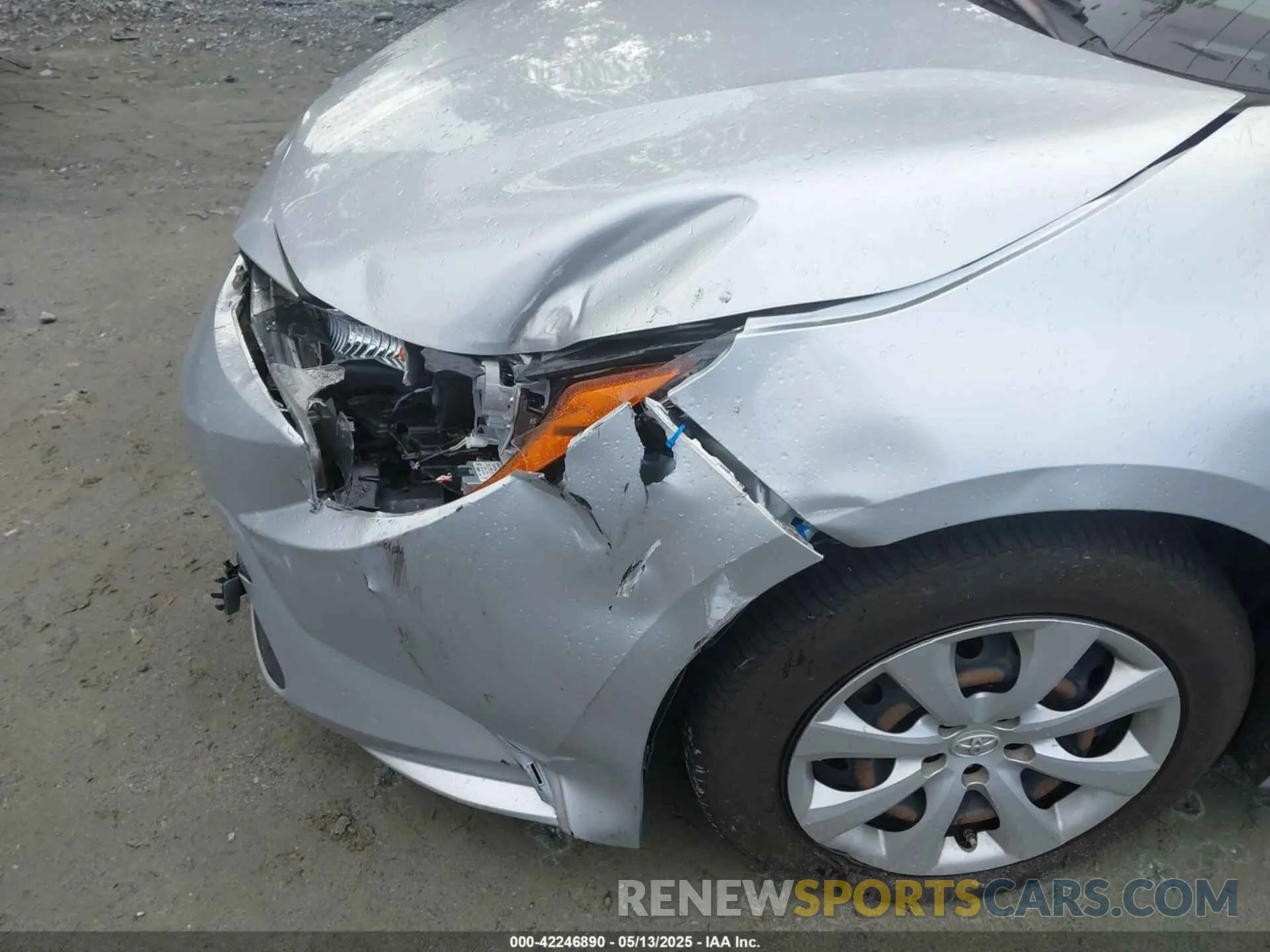 6 fotografías del automóvil dañado JTDEPMAE1N3014921 TOYOTA COROLLA 2022
