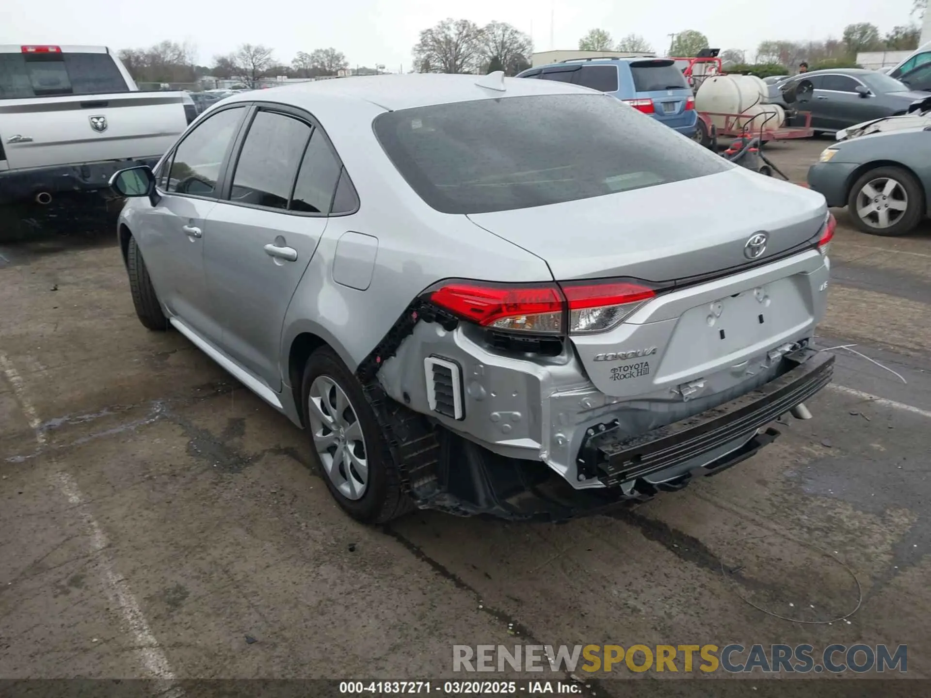 3 fotografías del automóvil dañado JTDEPMAE1N3017799 TOYOTA COROLLA 2022