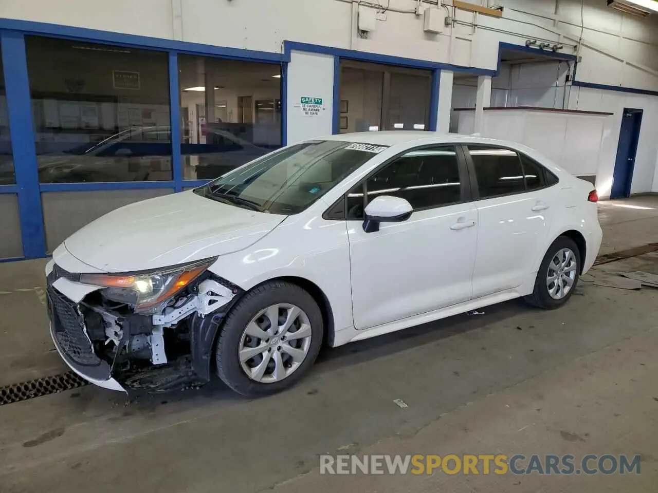 1 fotografías del automóvil dañado JTDEPMAE1N3034120 TOYOTA COROLLA 2022