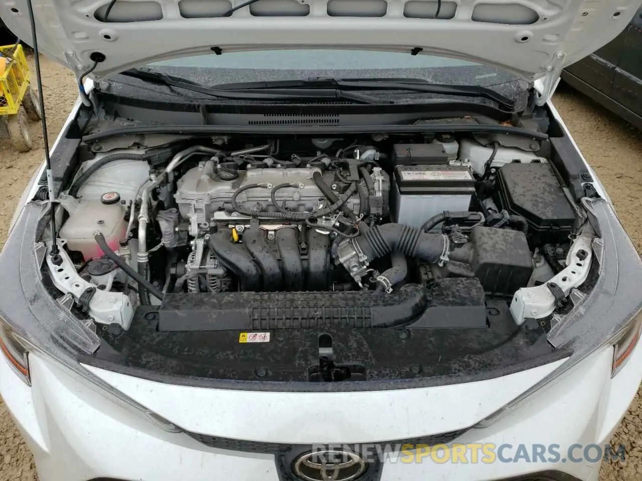 11 fotografías del automóvil dañado JTDEPMAE1NJ194428 TOYOTA COROLLA 2022