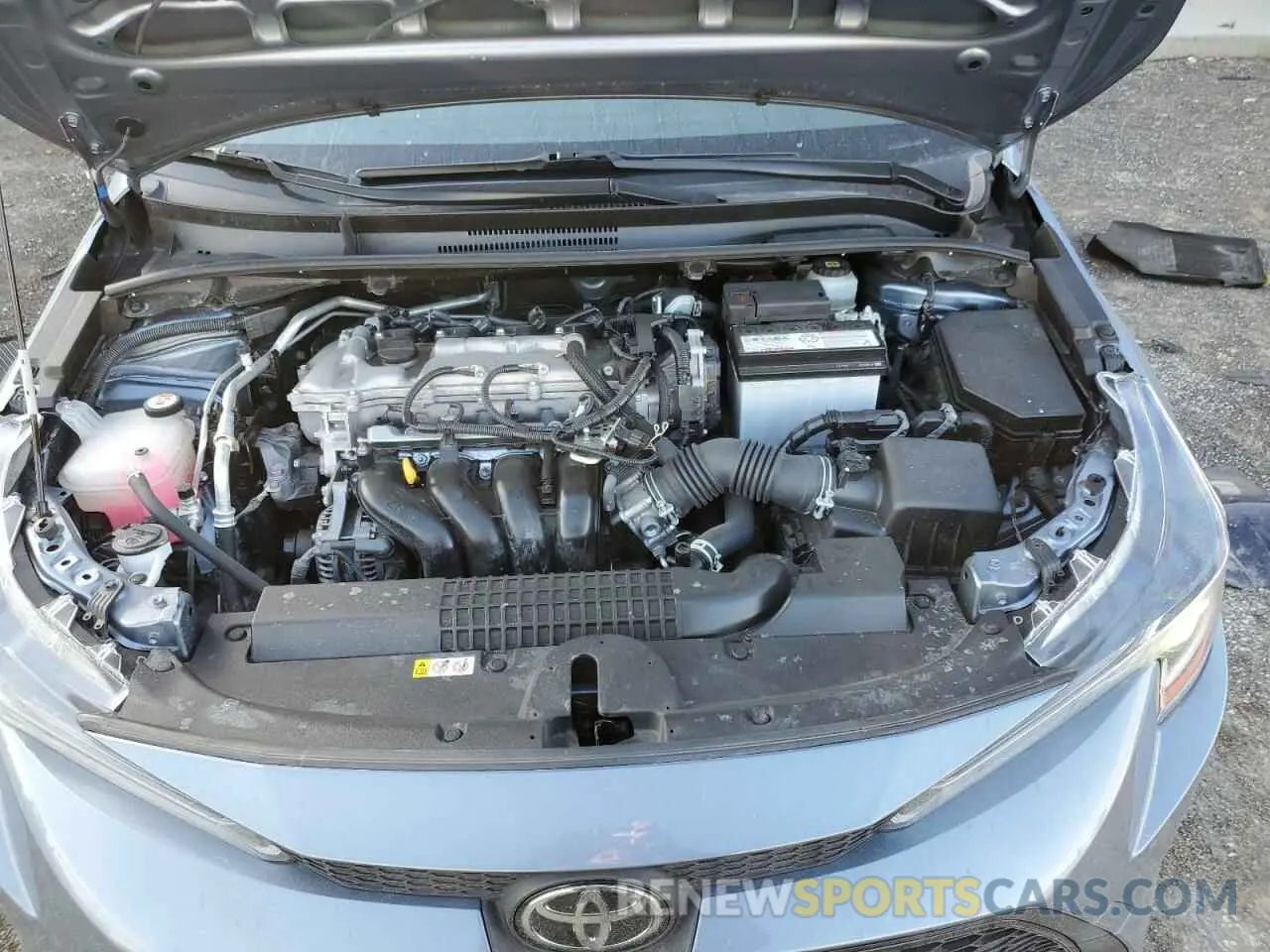 11 fotografías del automóvil dañado JTDEPMAE1NJ217867 TOYOTA COROLLA 2022