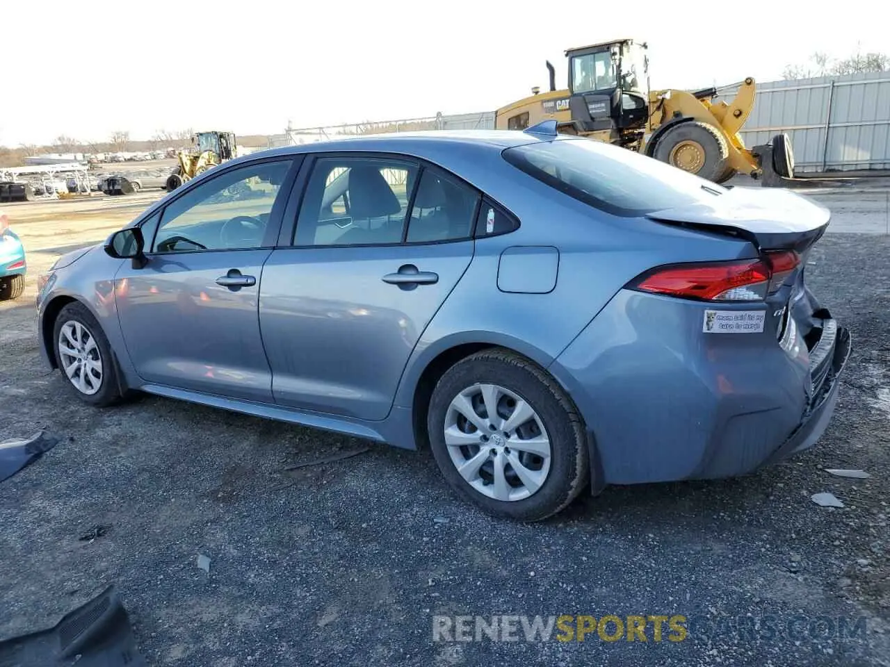 2 fotografías del automóvil dañado JTDEPMAE1NJ217867 TOYOTA COROLLA 2022