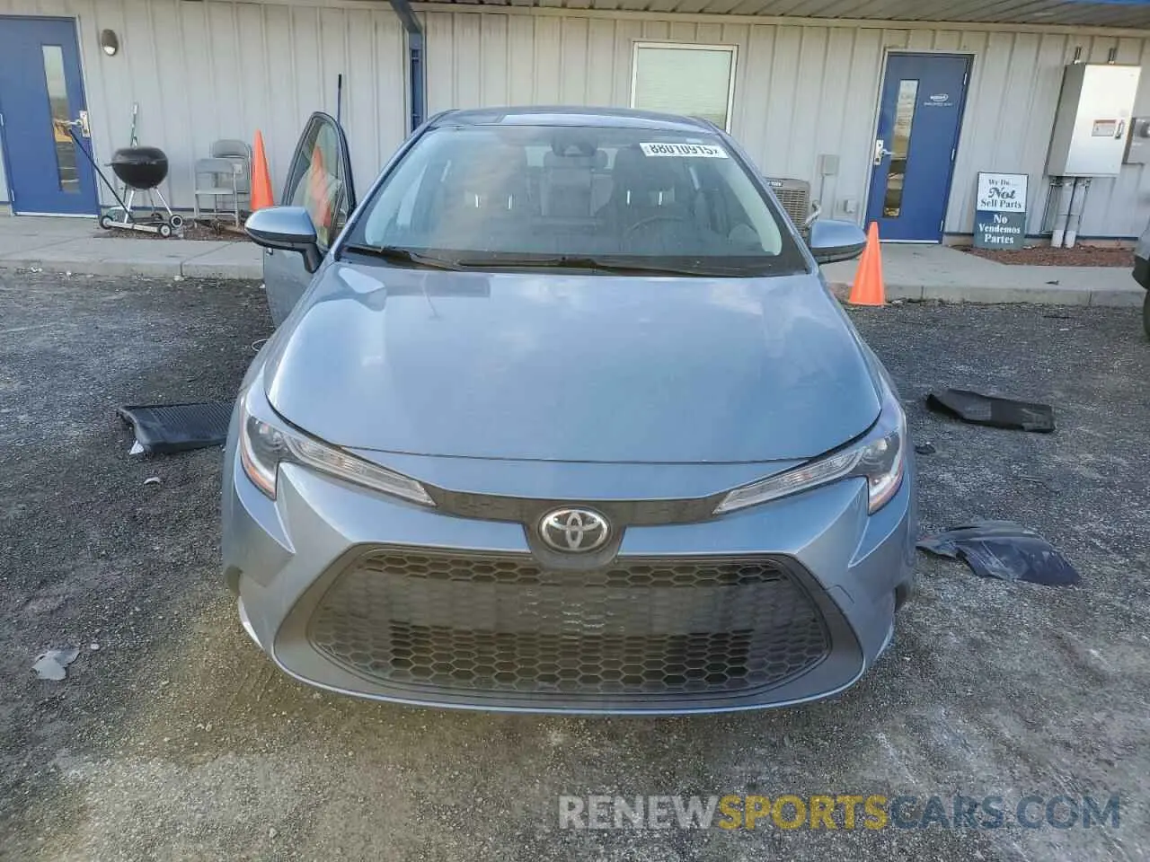 5 fotografías del automóvil dañado JTDEPMAE1NJ217867 TOYOTA COROLLA 2022