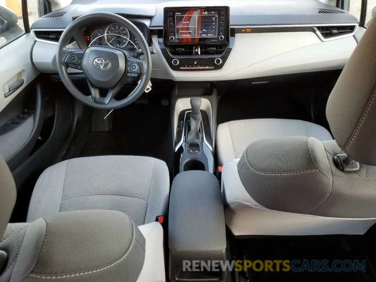 8 fotografías del automóvil dañado JTDEPMAE1NJ217867 TOYOTA COROLLA 2022