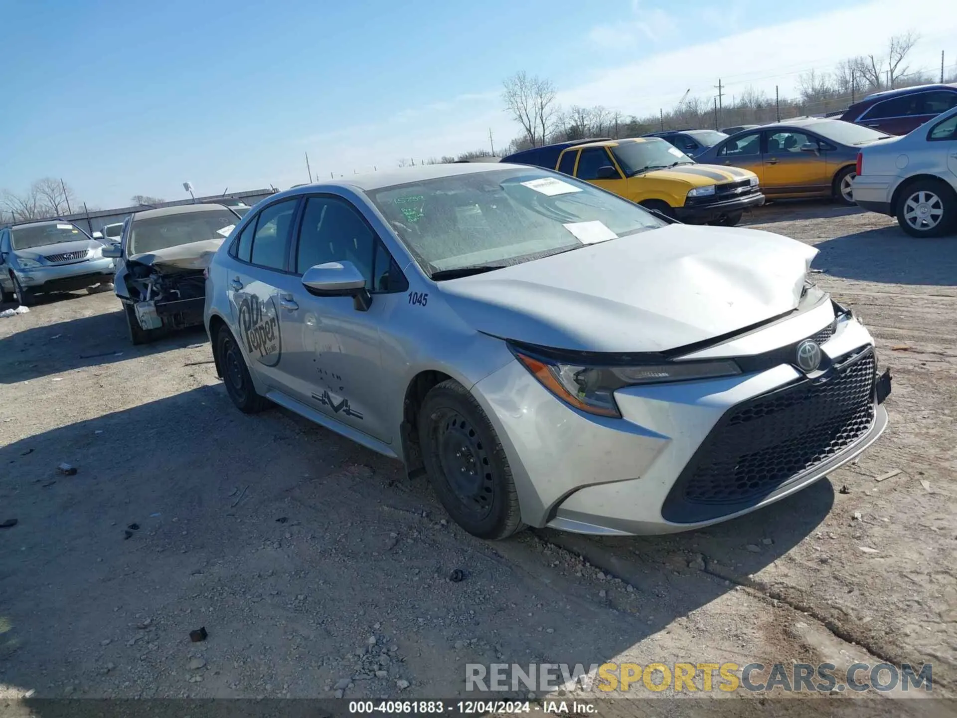 1 fotografías del automóvil dañado JTDEPMAE1NJ226648 TOYOTA COROLLA 2022