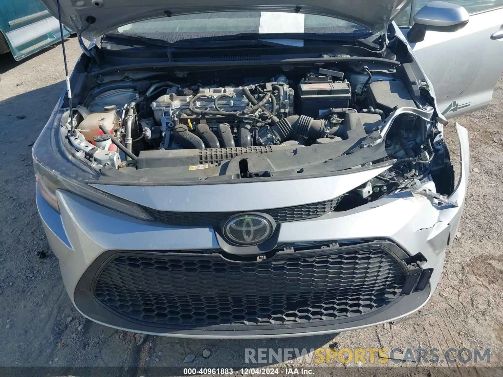 10 fotografías del automóvil dañado JTDEPMAE1NJ226648 TOYOTA COROLLA 2022