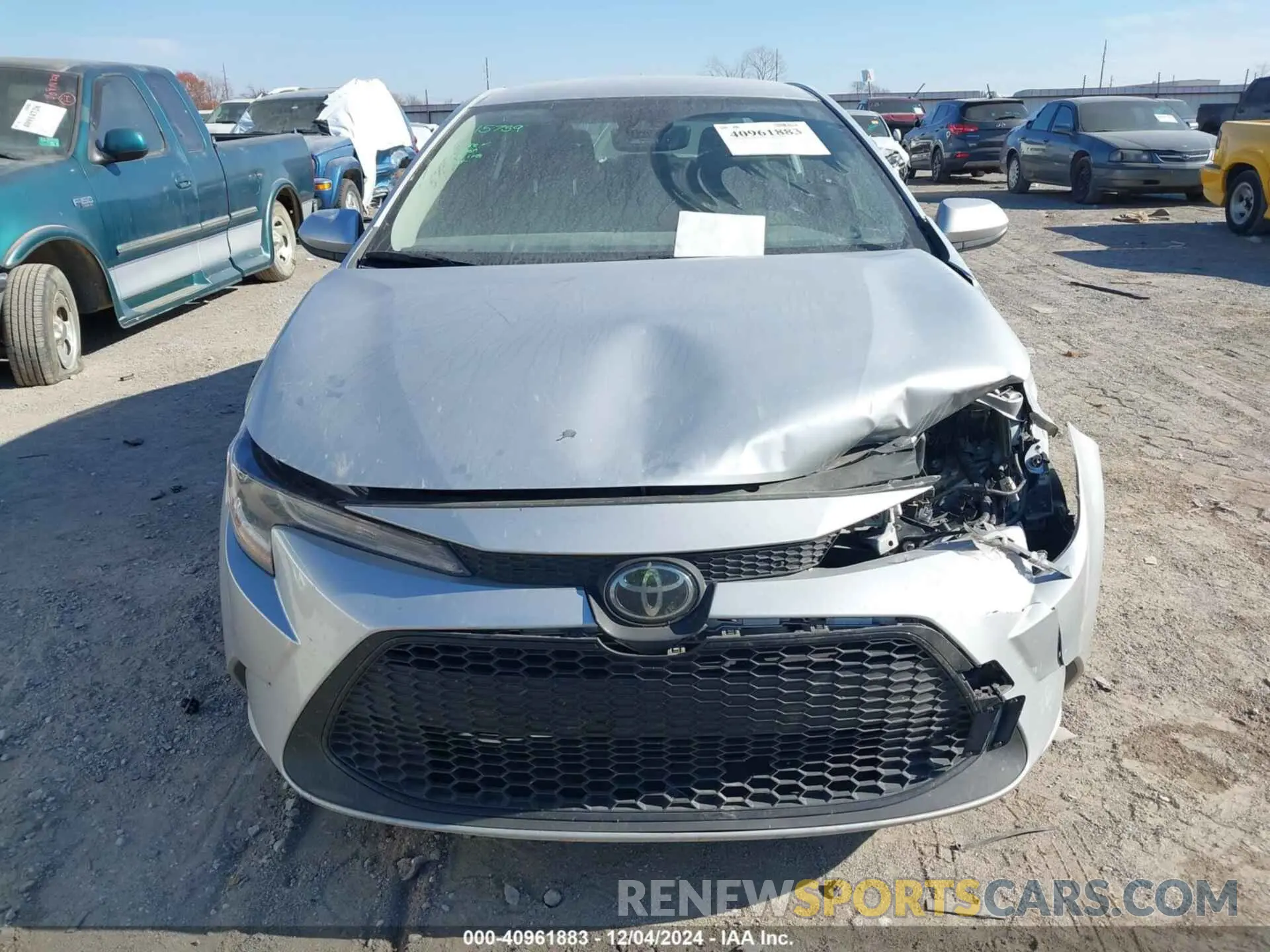 12 fotografías del automóvil dañado JTDEPMAE1NJ226648 TOYOTA COROLLA 2022